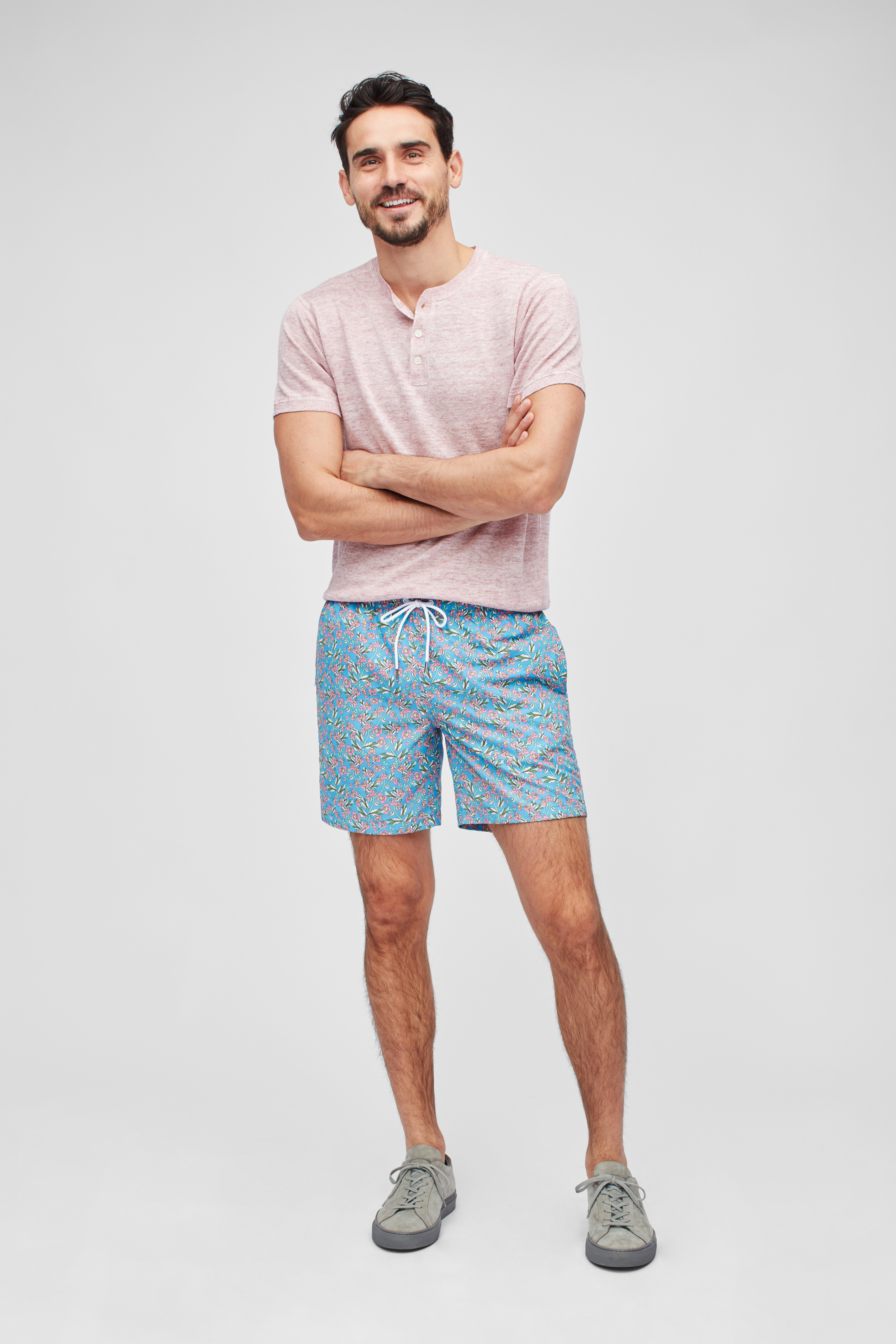 Premium Swim Trunks made with Liberty Fabric