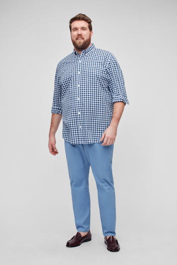 Lightweight Button-Down Shirt Extended Sizes