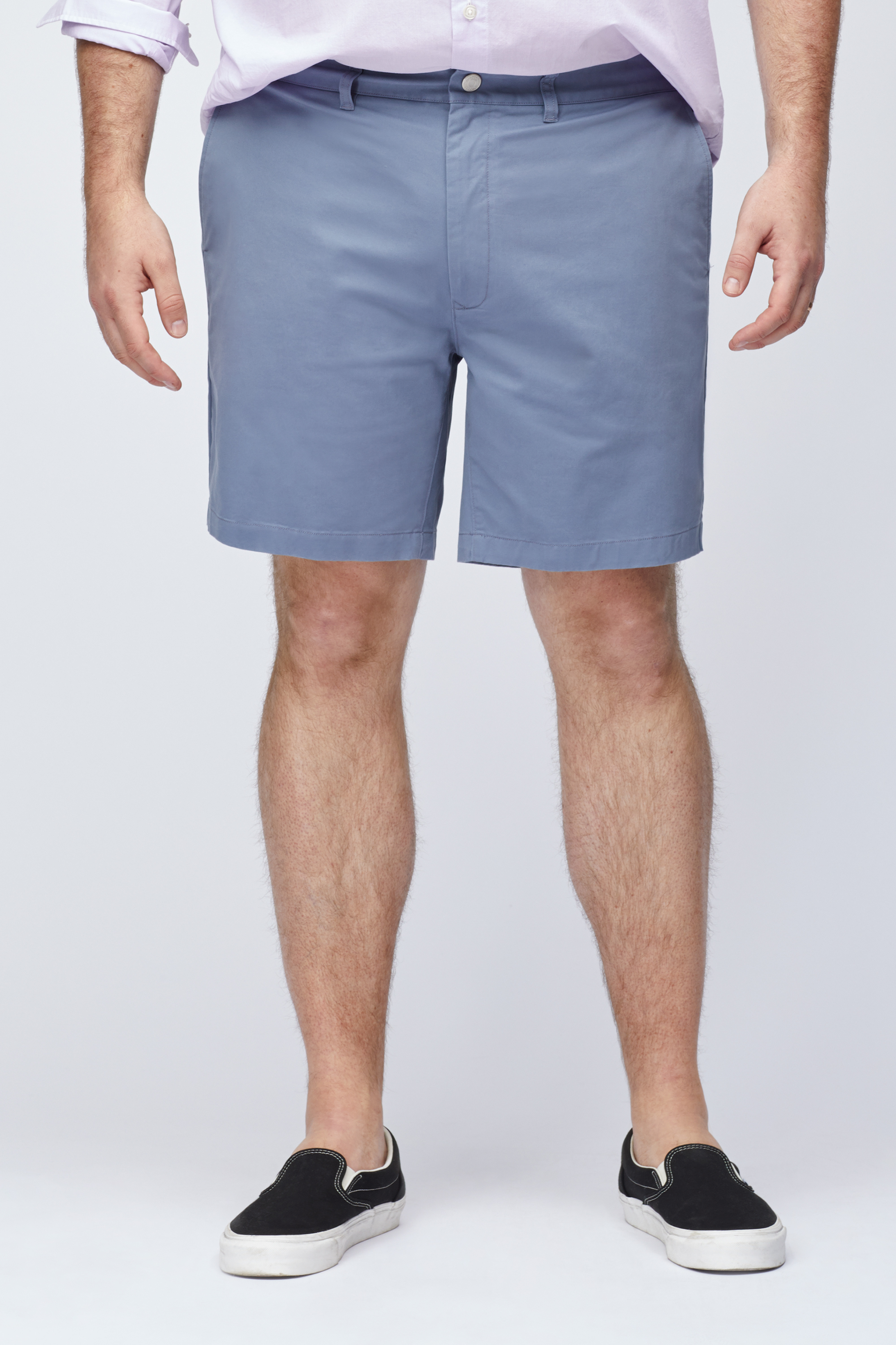 Stretch Washed Chino Shorts Extended Sizes