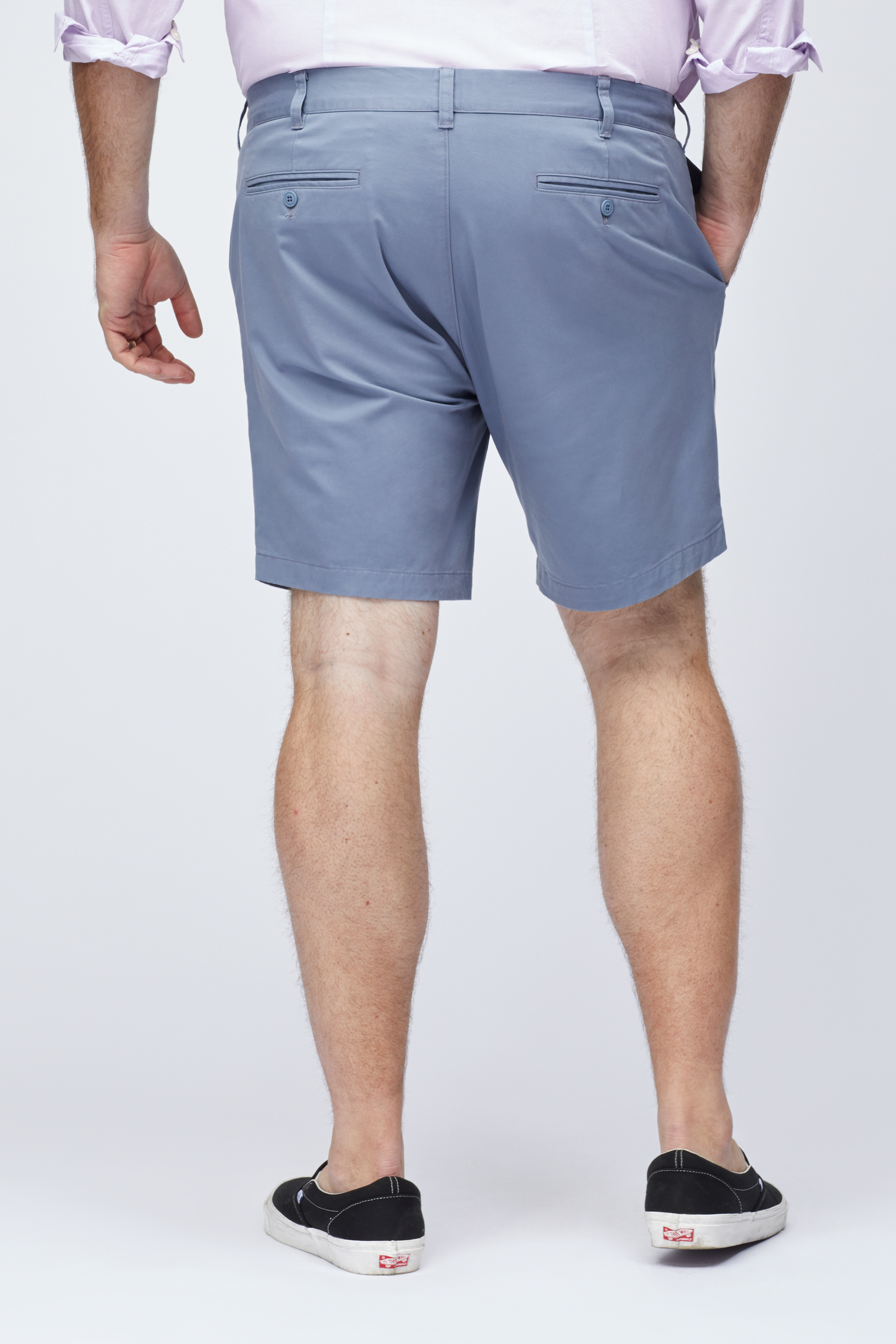 Stretch Washed Chino Shorts Extended Sizes