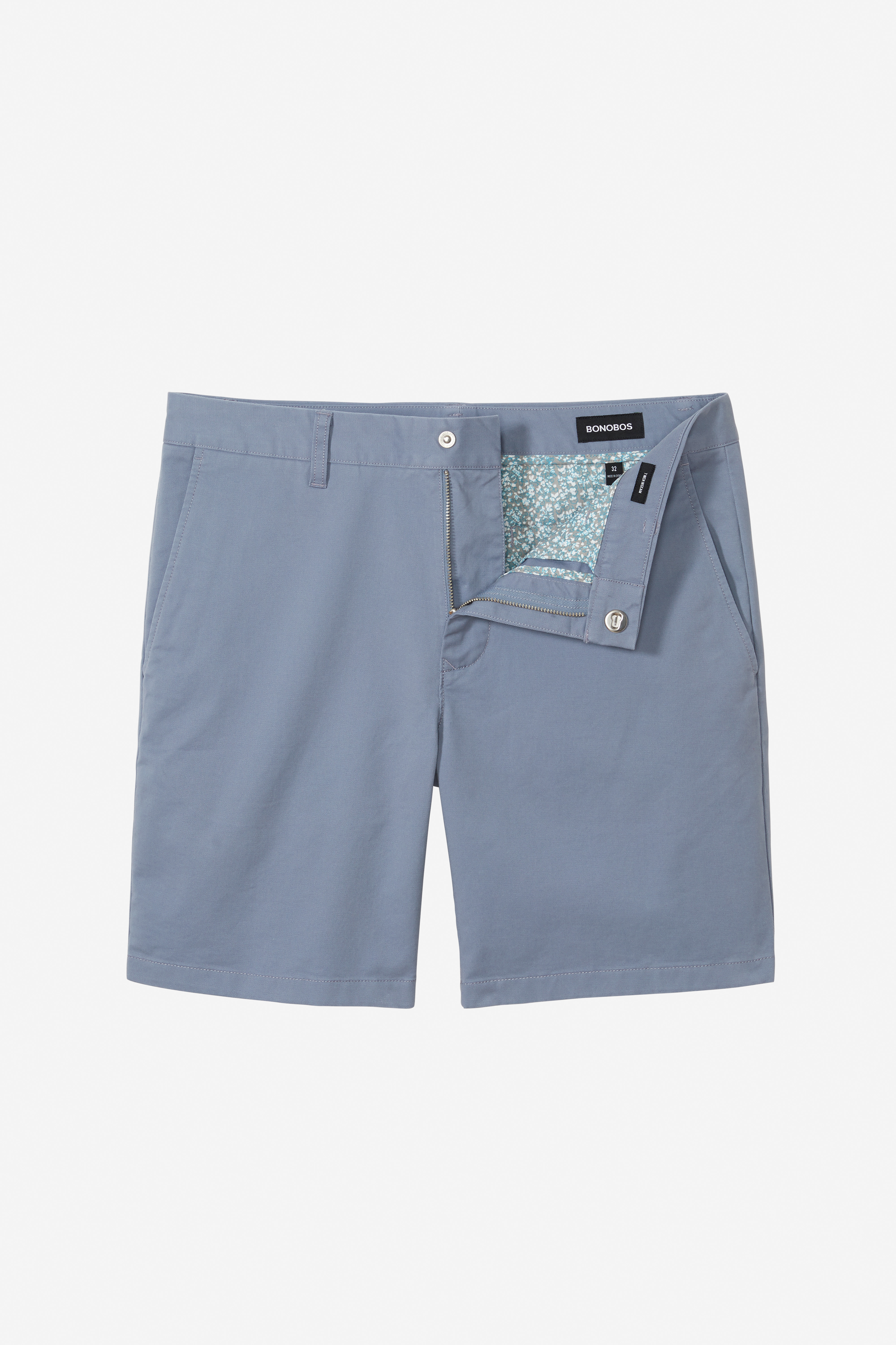 Stretch Washed Chino Shorts Extended Sizes