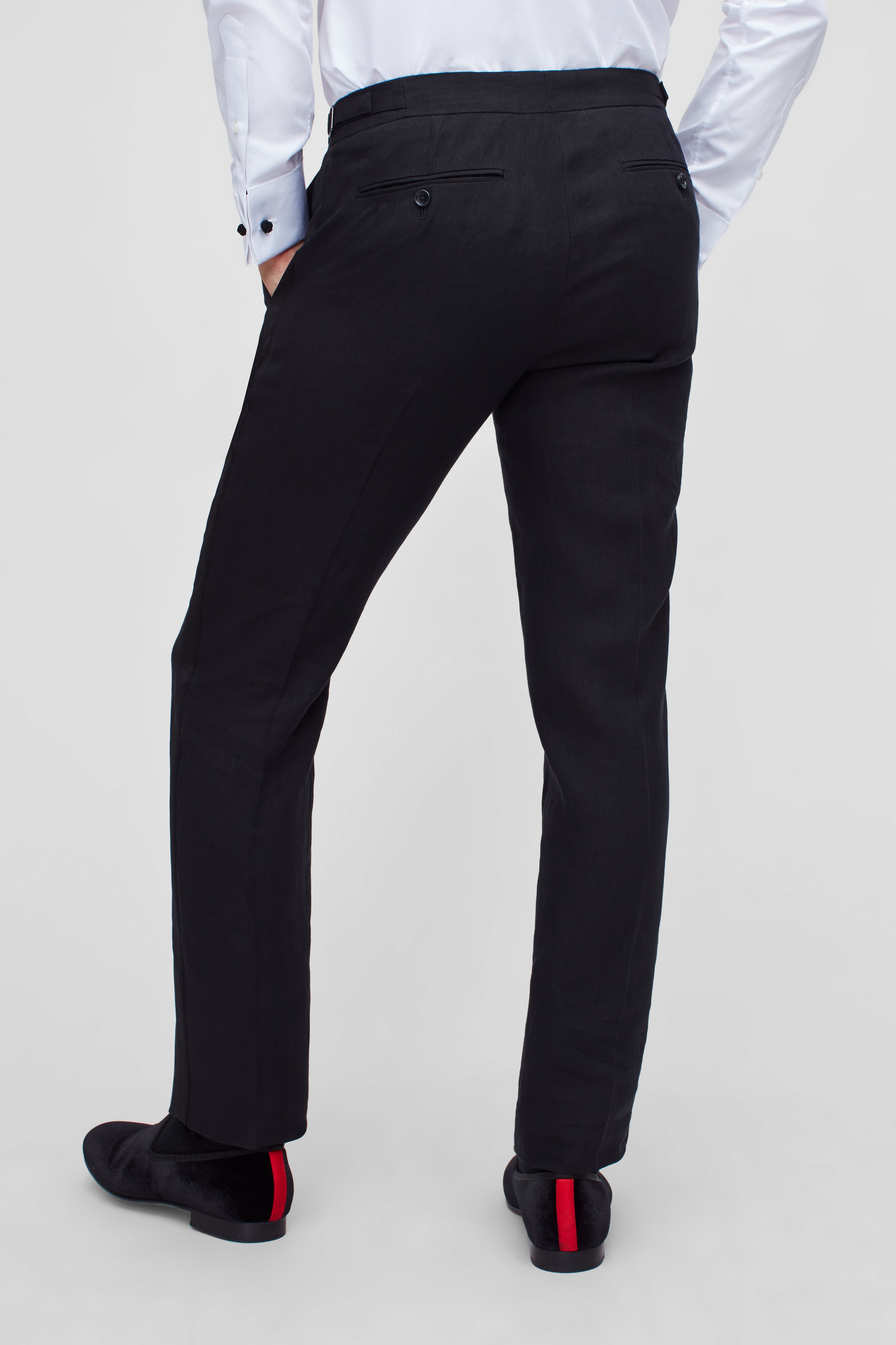 Capstone Stretch Italian Linen Tuxedo Pant