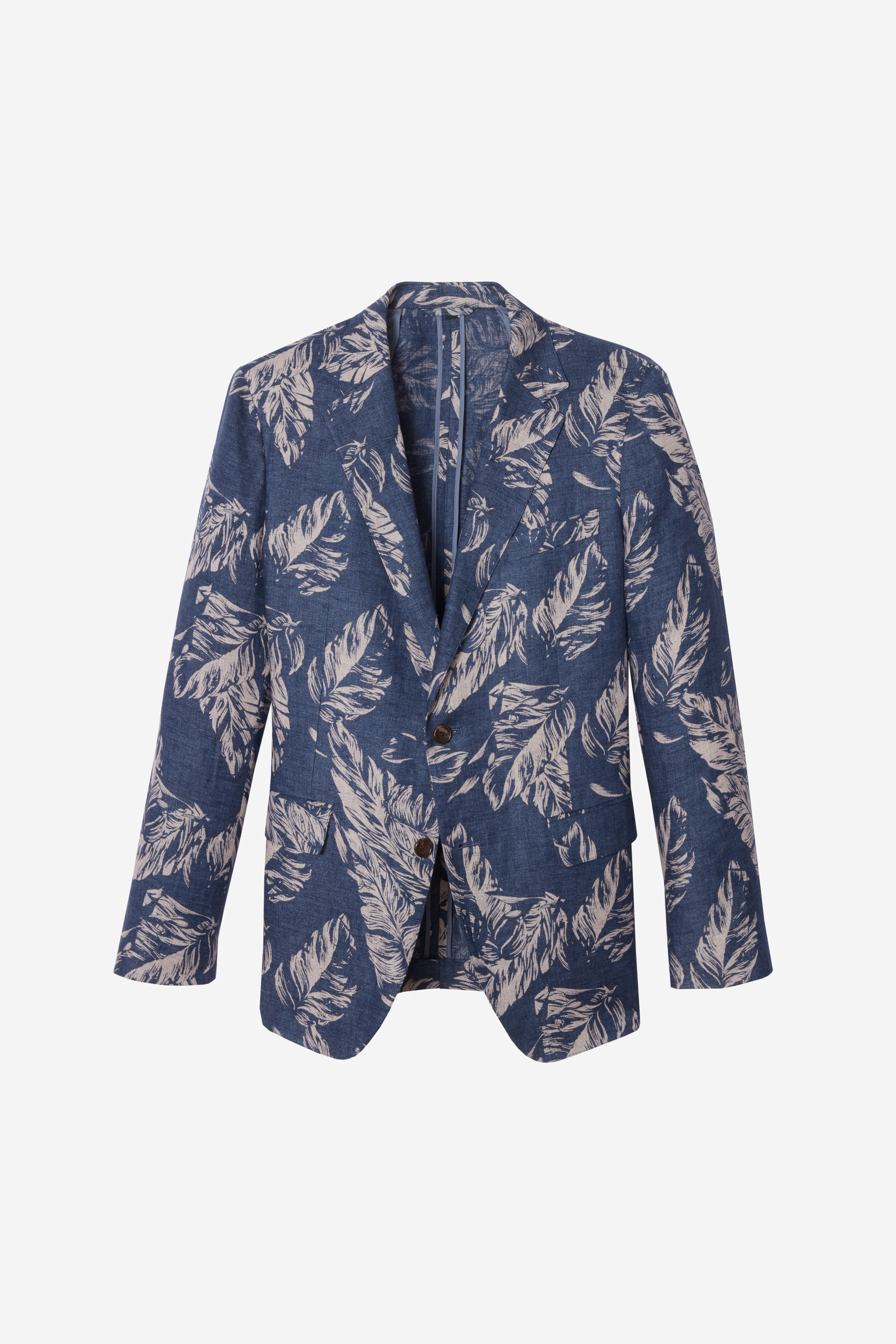 Unconstructed Floral Blazer