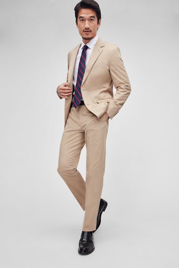 Italian Stretch Cotton Suit