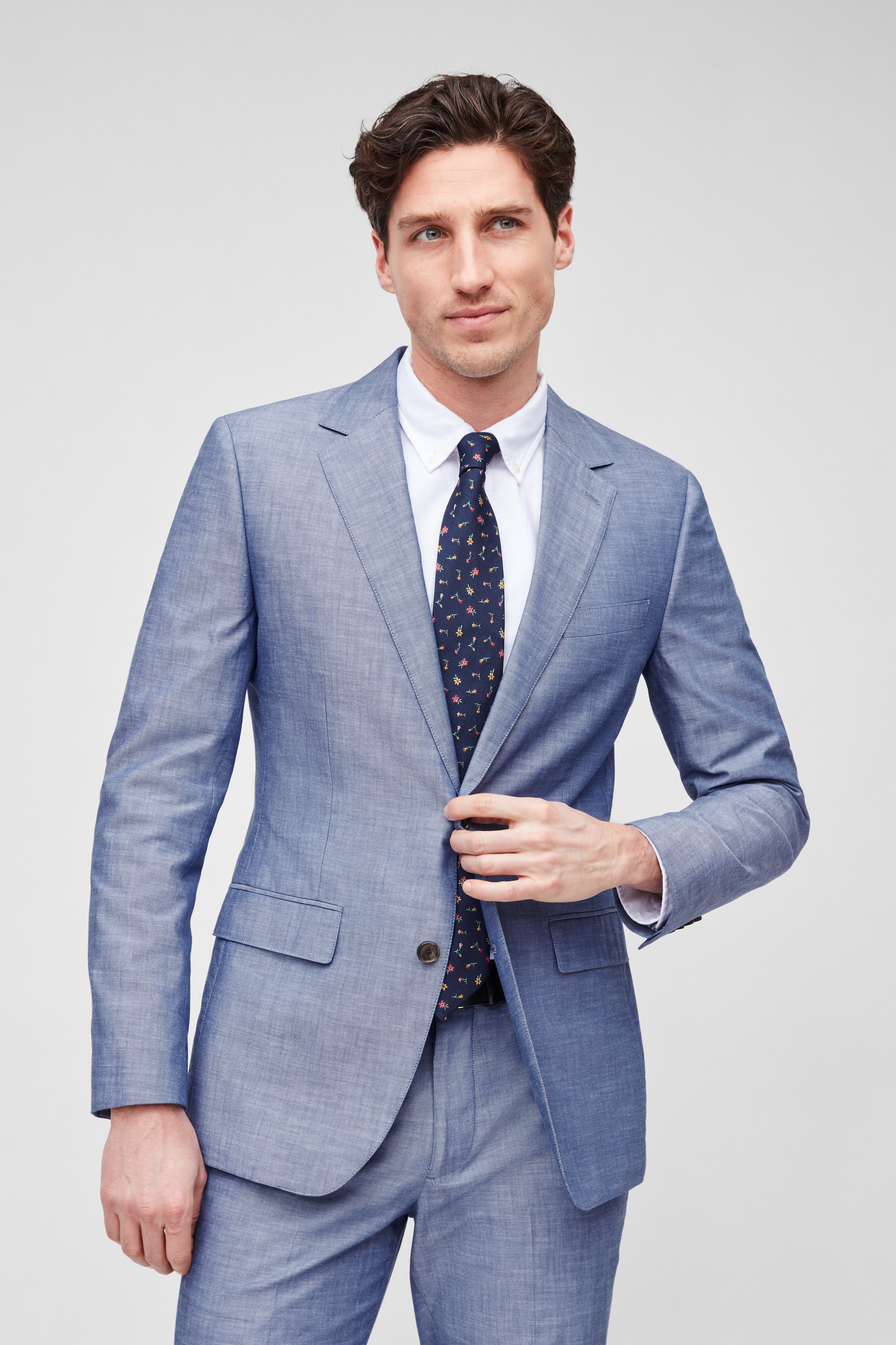 Foundation Chambray Suit Jacket