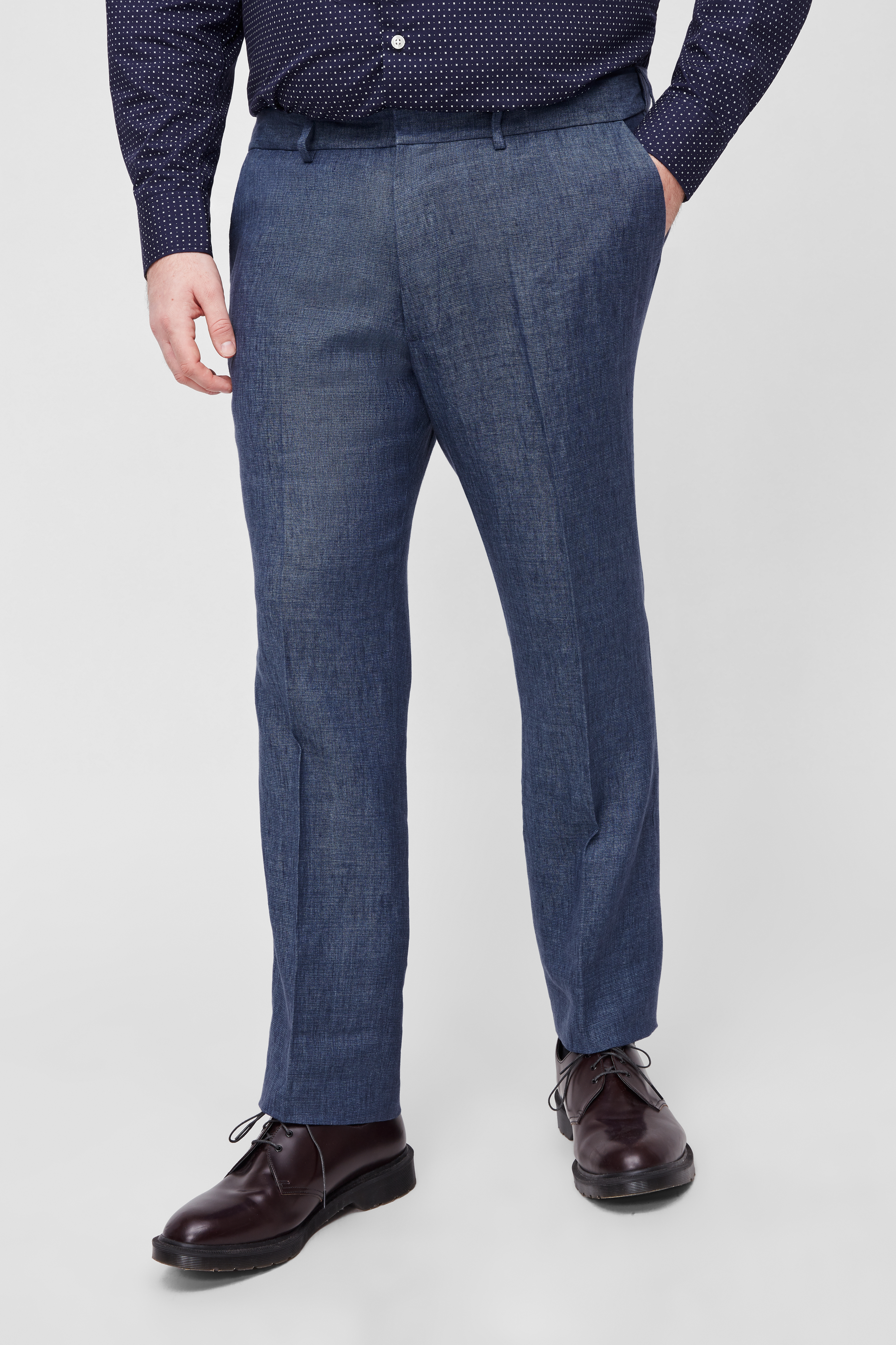 Italian Stretch Linen Suit Pant Extended Sizes