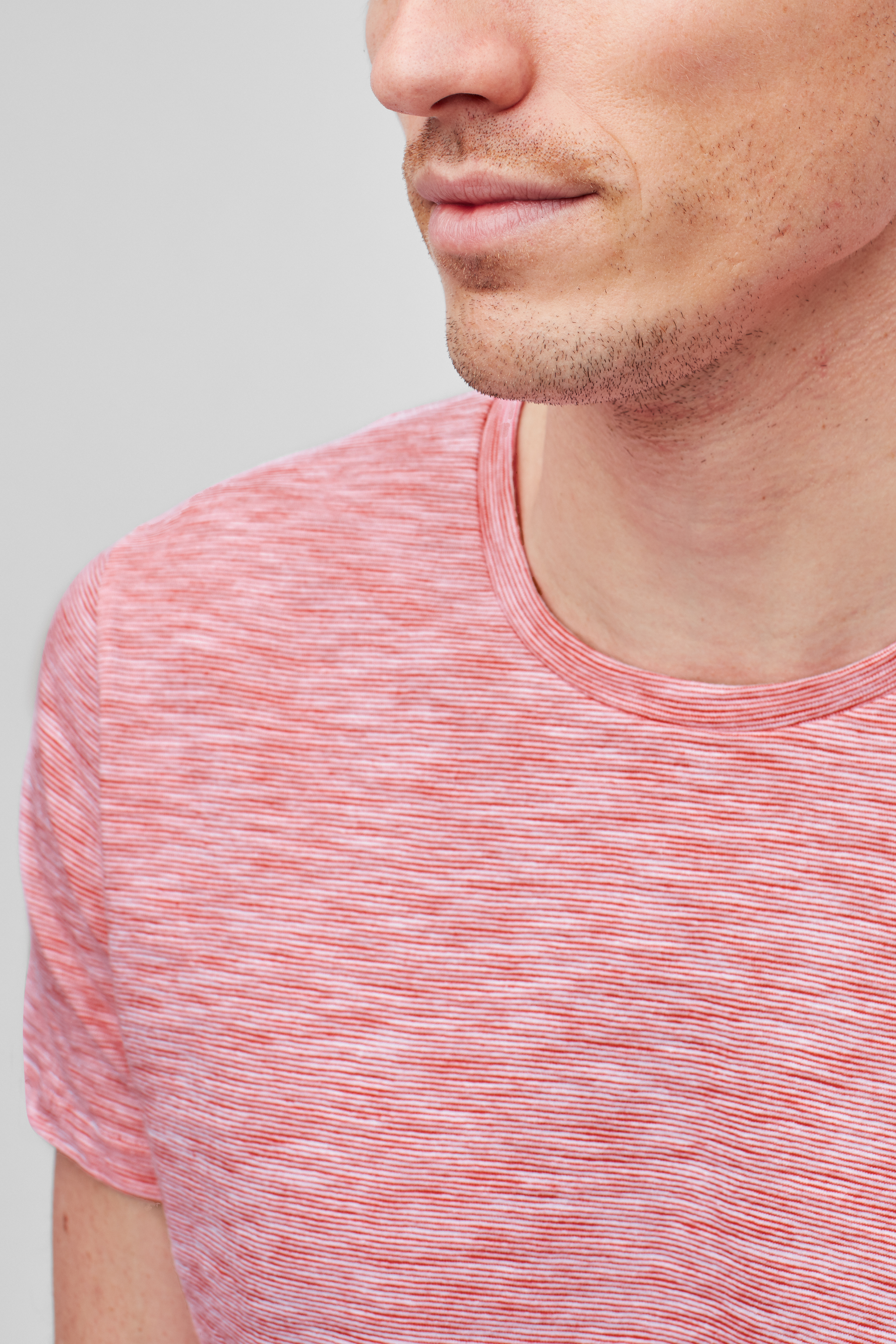 Textured Cotton Tee