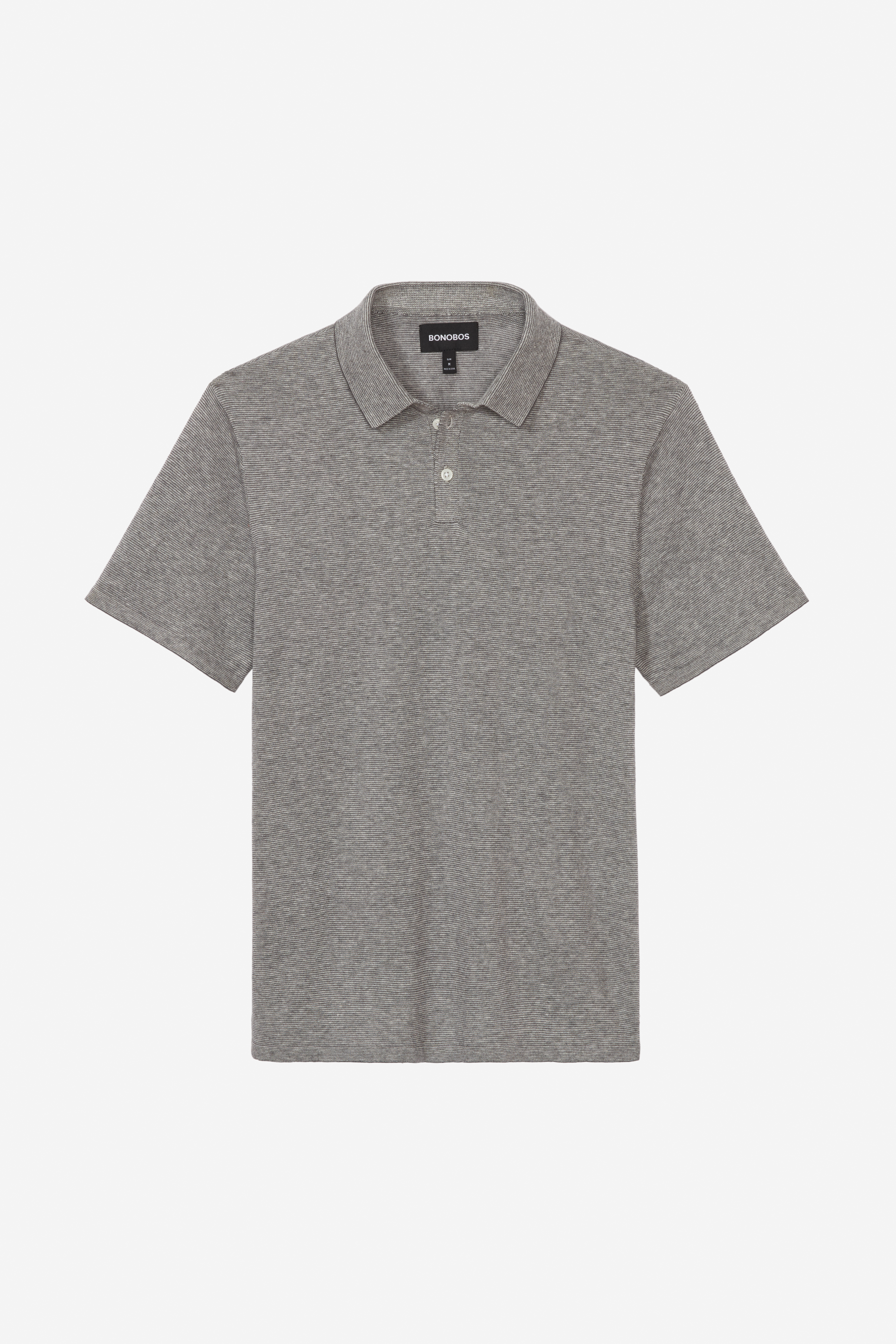 Cotton Linen Sweater Polo