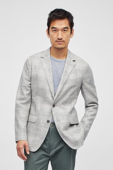 Unconstructed Italian Linen Blazer
