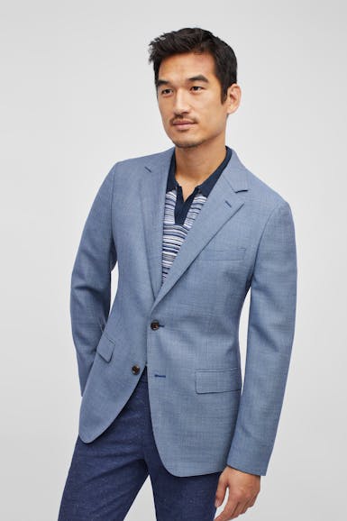 Unconstructed Italian Wool Blazer