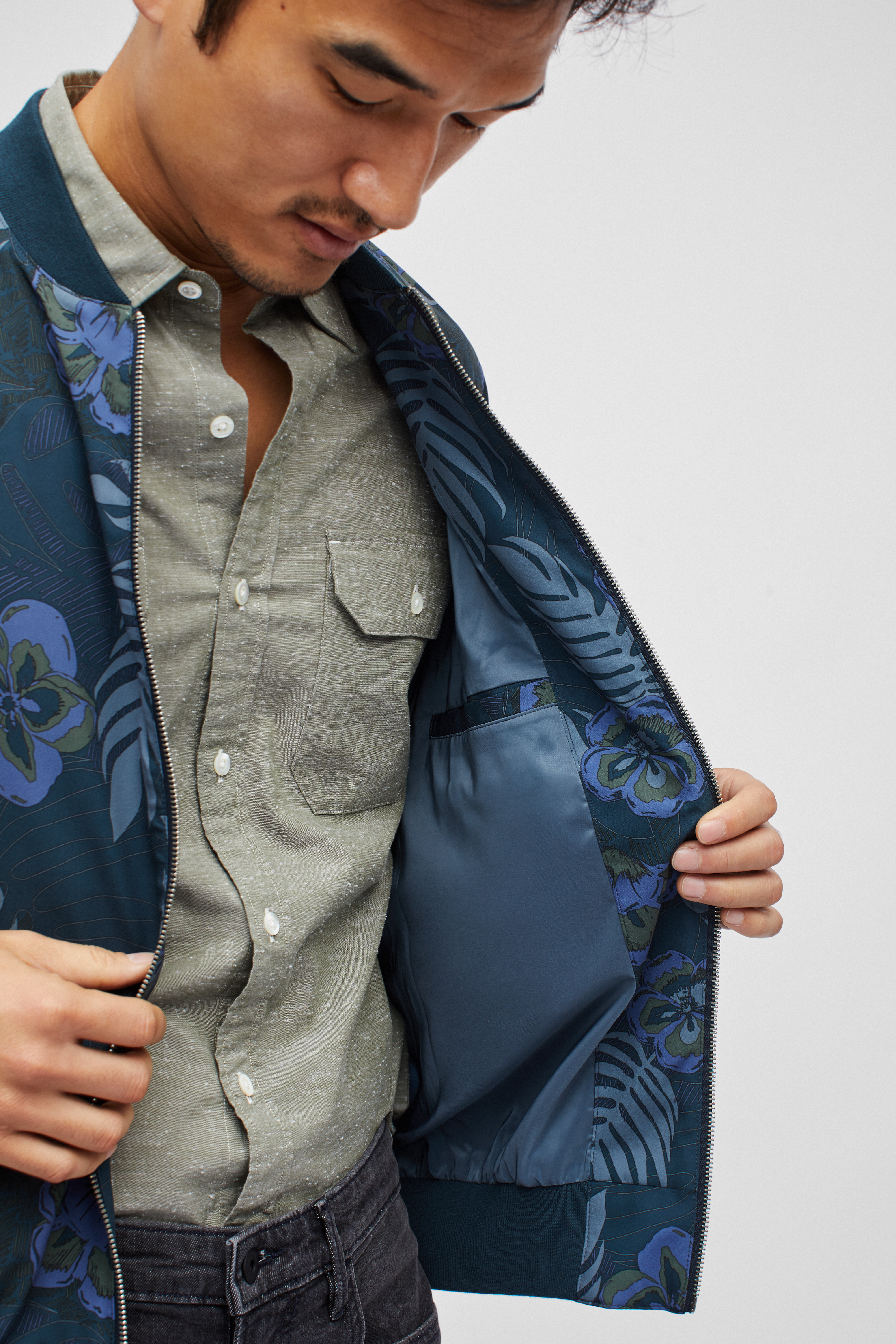 Printed Boulevard Bomber