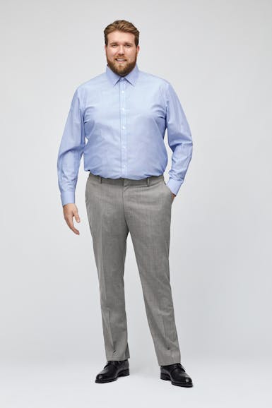 Italian Stretch Wool Dress Pants Extended Sizes