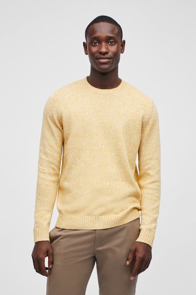 Linen Blend Marl Crew