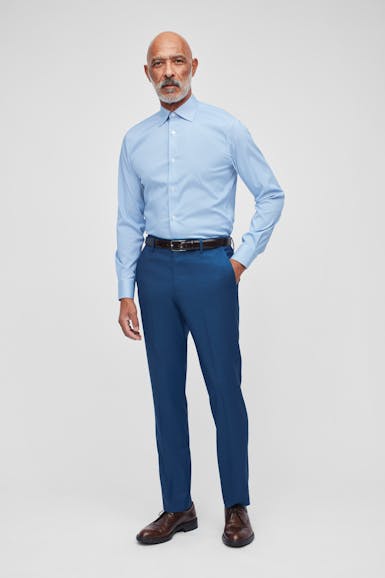 Lightweight Italian Wool Suit Pant