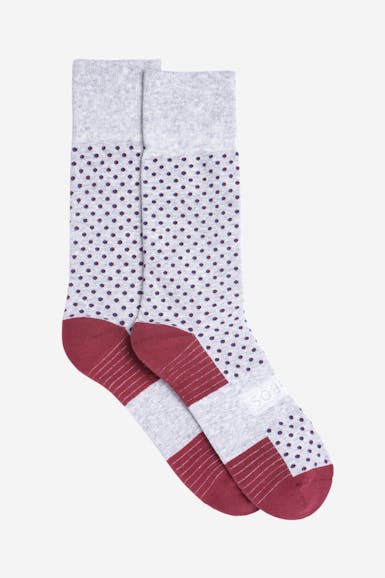 Cotton Blend Dress Socks
