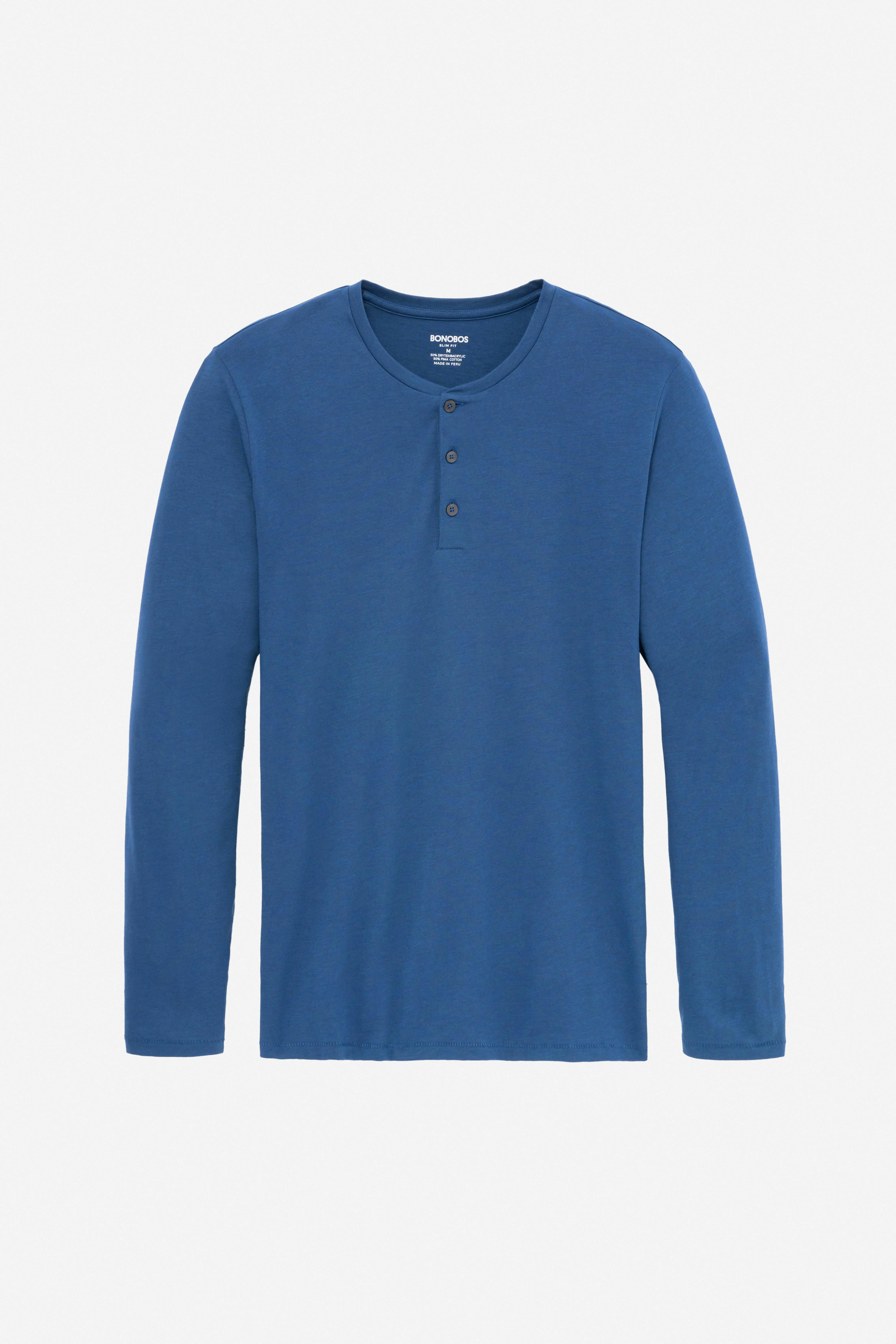 Jetsetter Performance Long Sleeve Henley