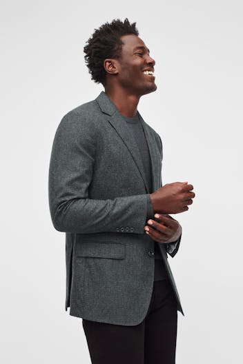 Unconstructed Italian Wool Blazer