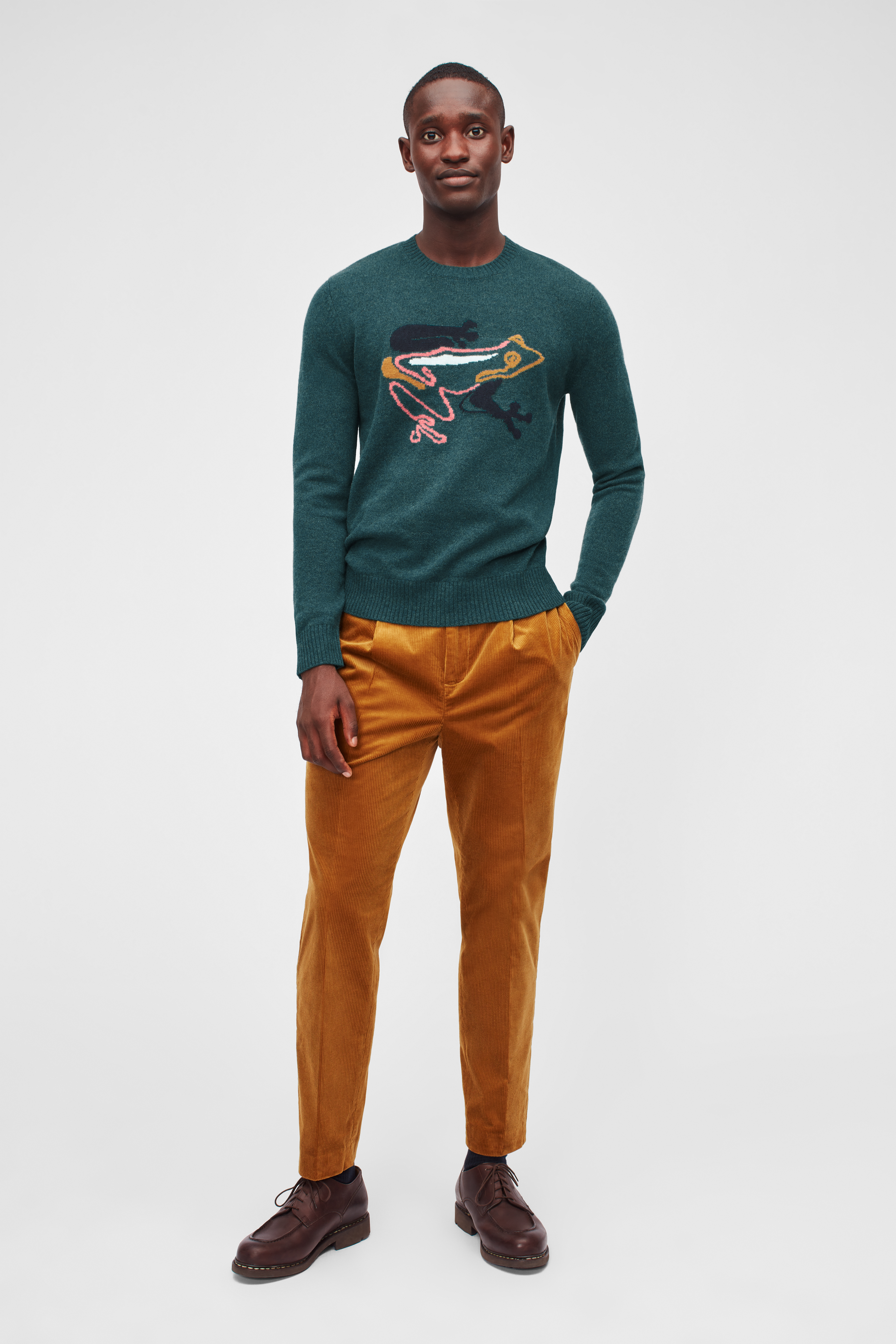 Merino Frog Crew Neck Sweater