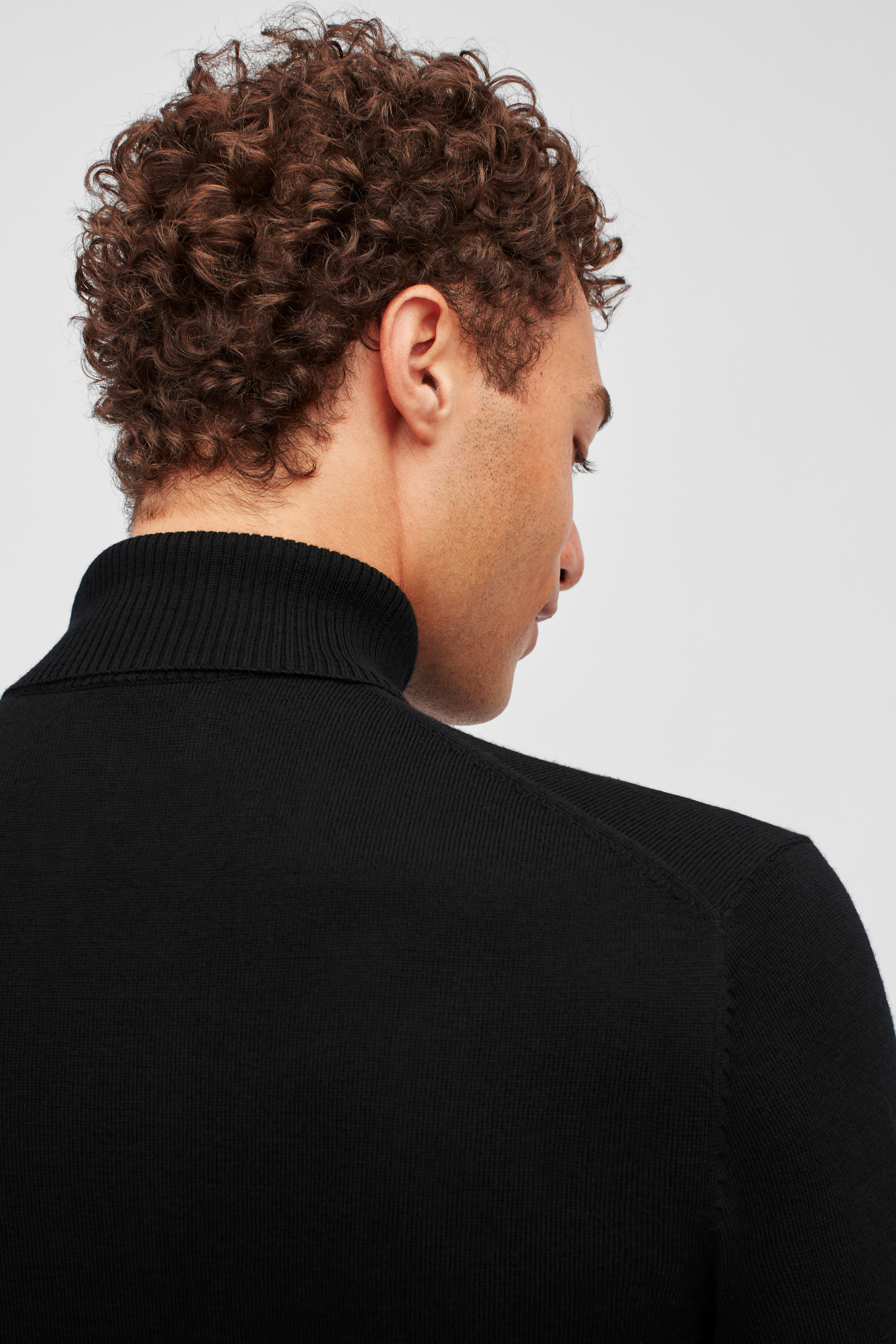 Washable Merino Turtleneck Sweater