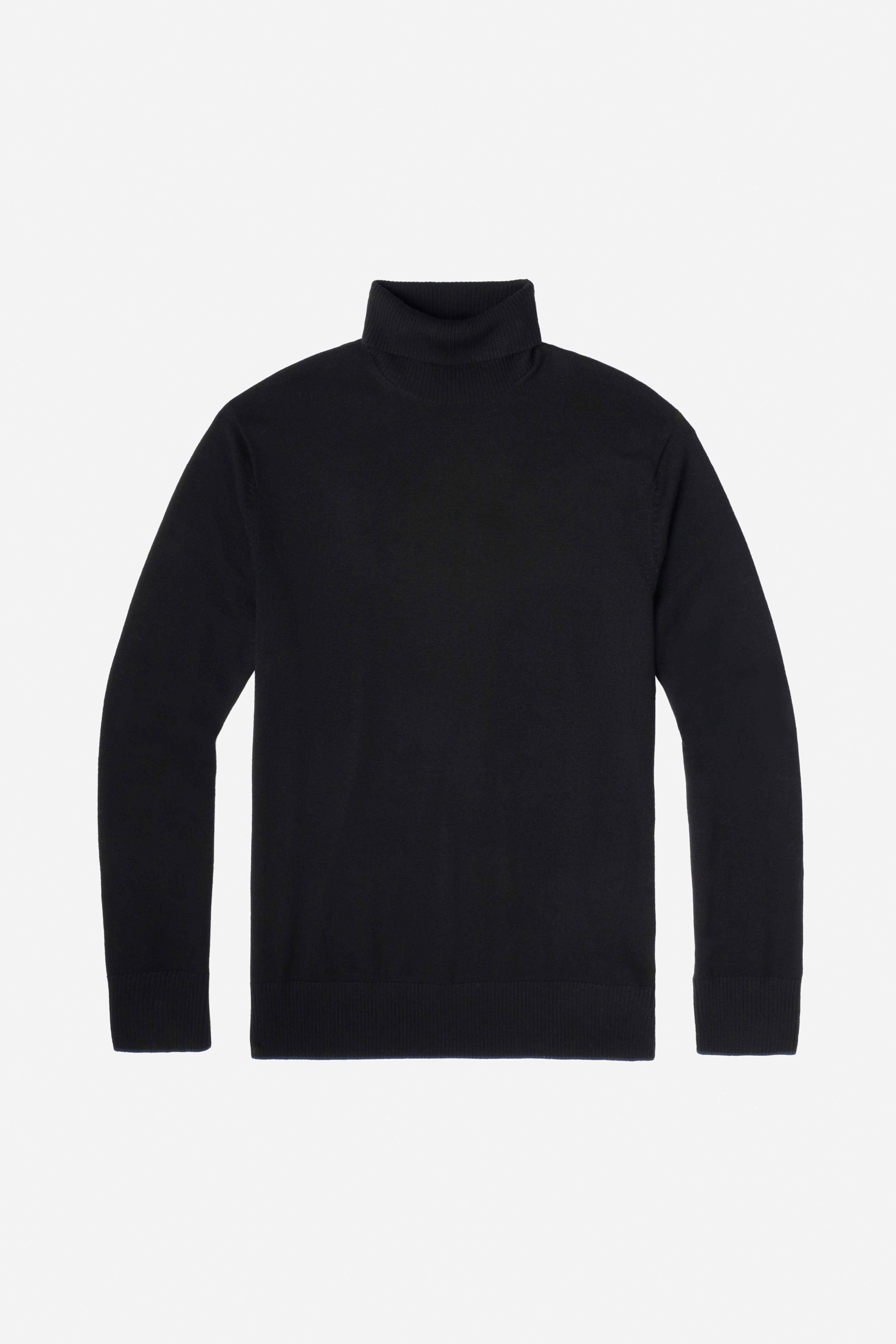 Washable Merino Turtleneck Sweater