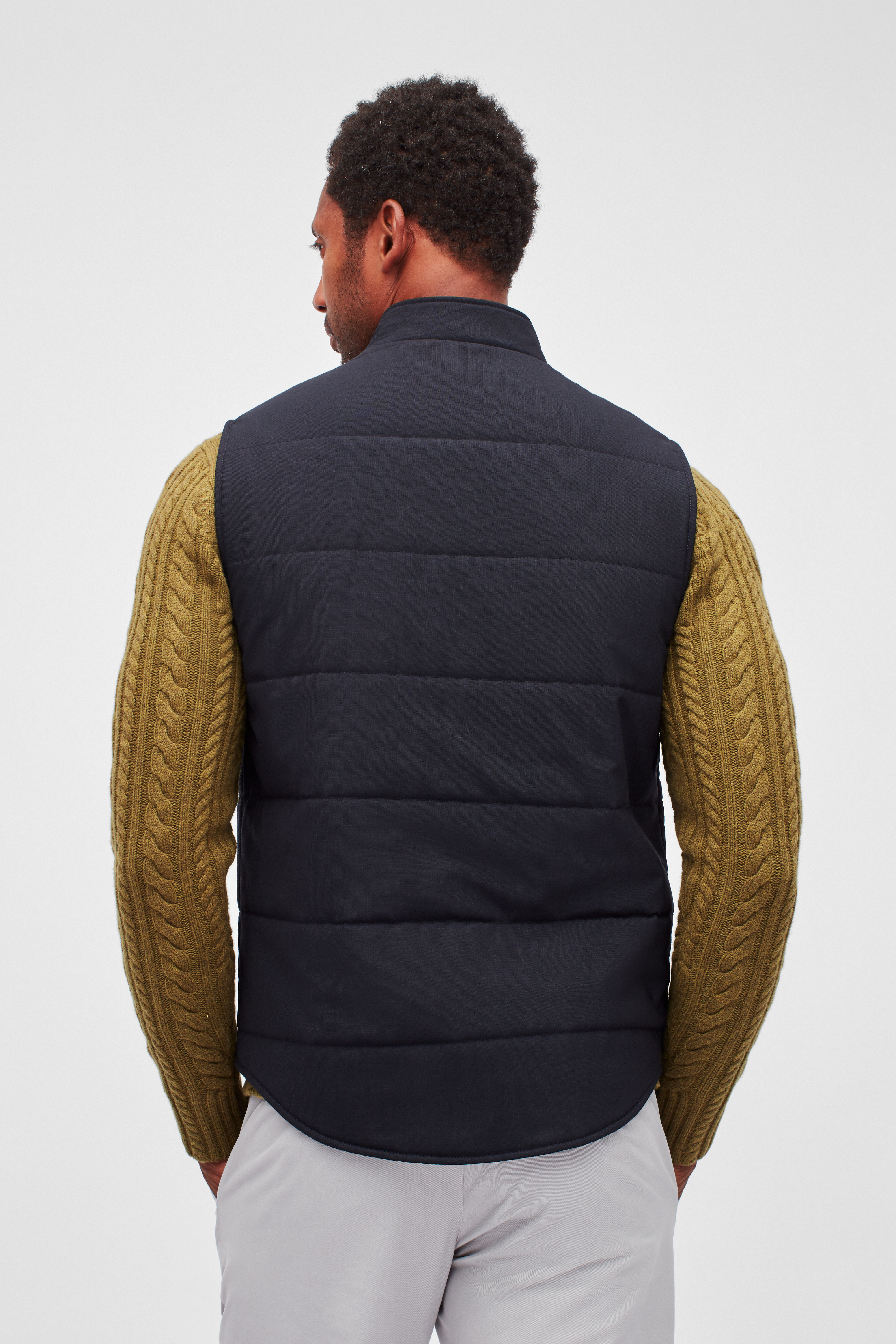 Stretch Wool Vest