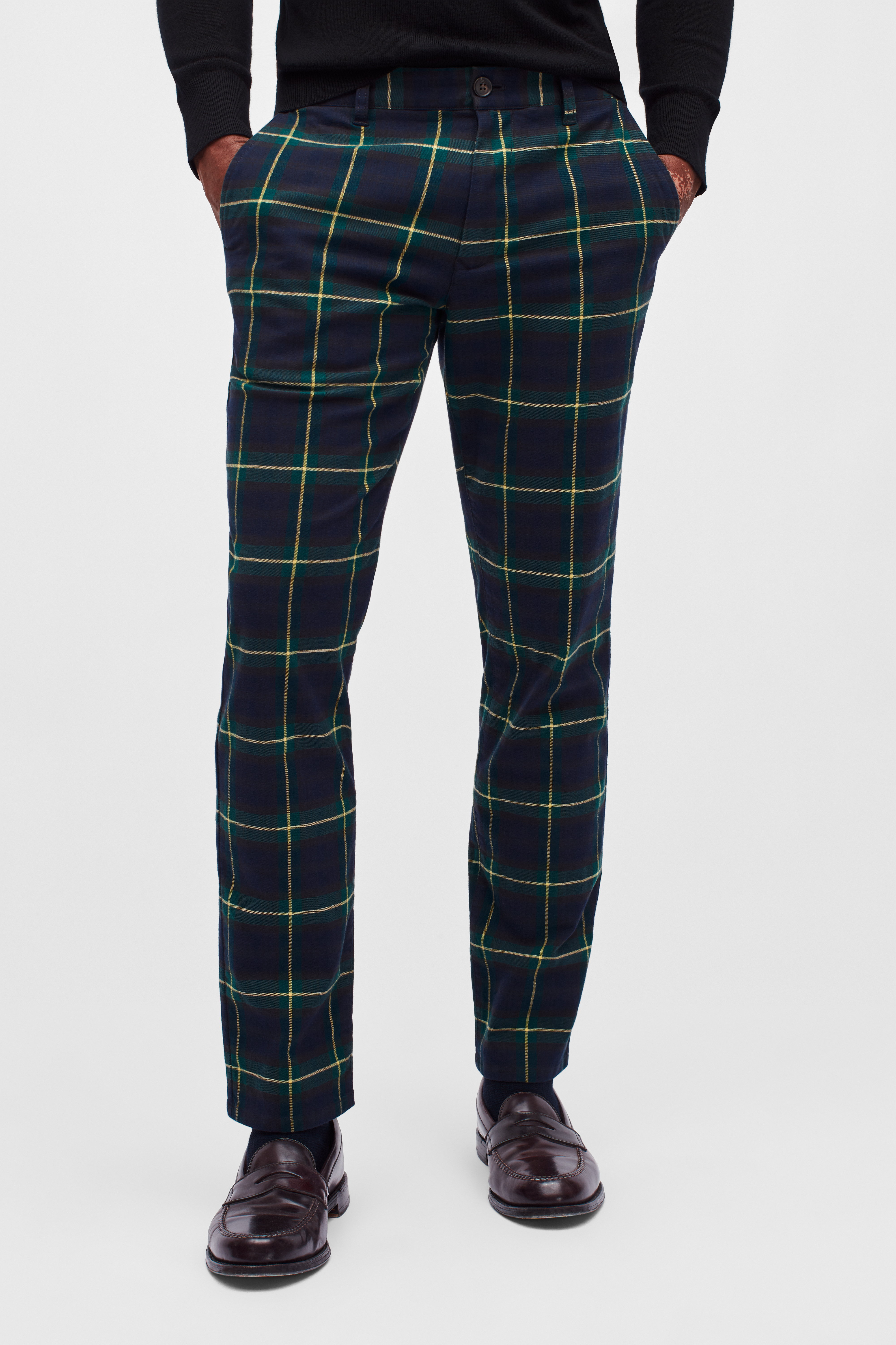 Holiday Tartan Stretch Chinos