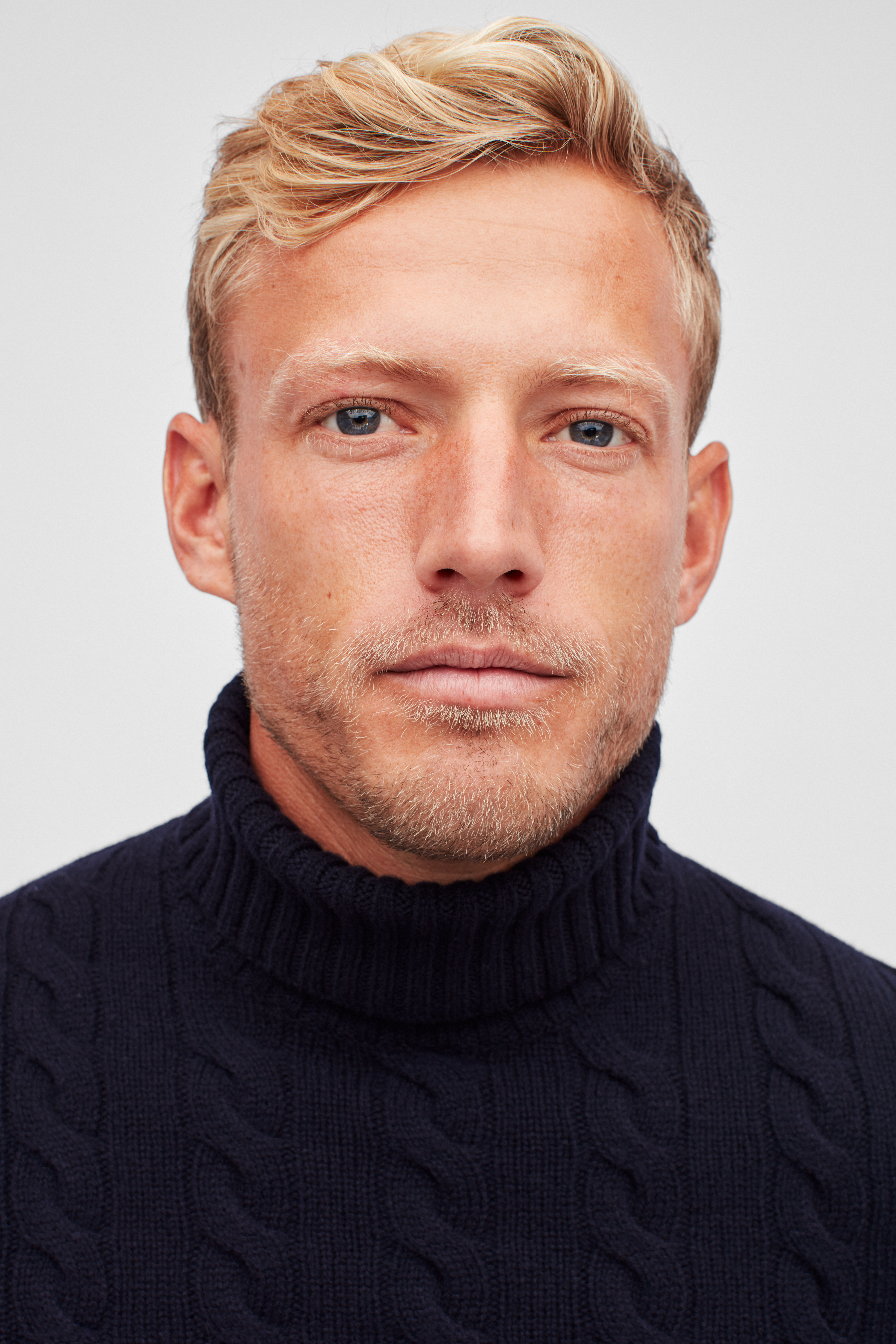 Merino Cable Turtleneck