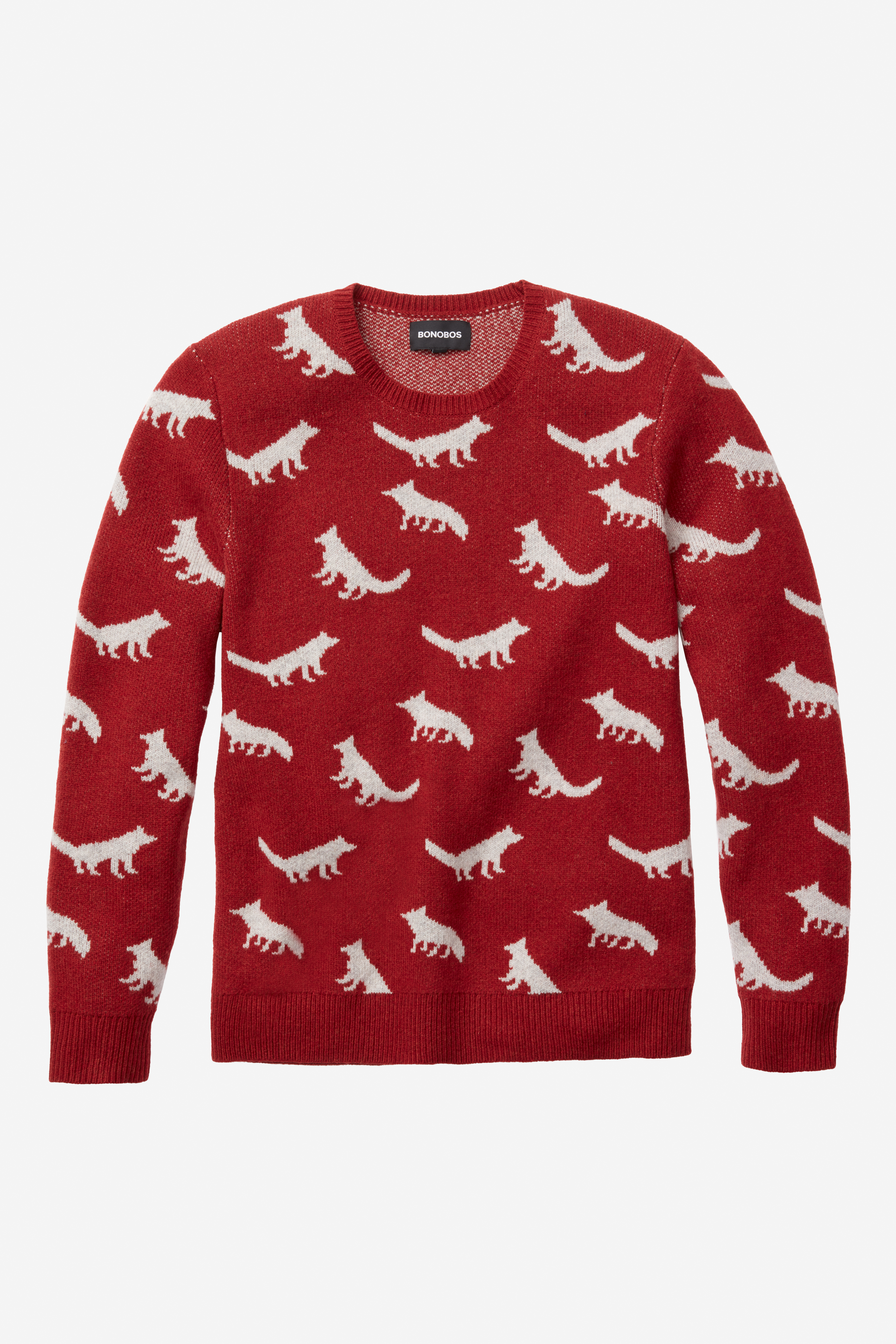 Fox Crew Neck Sweater