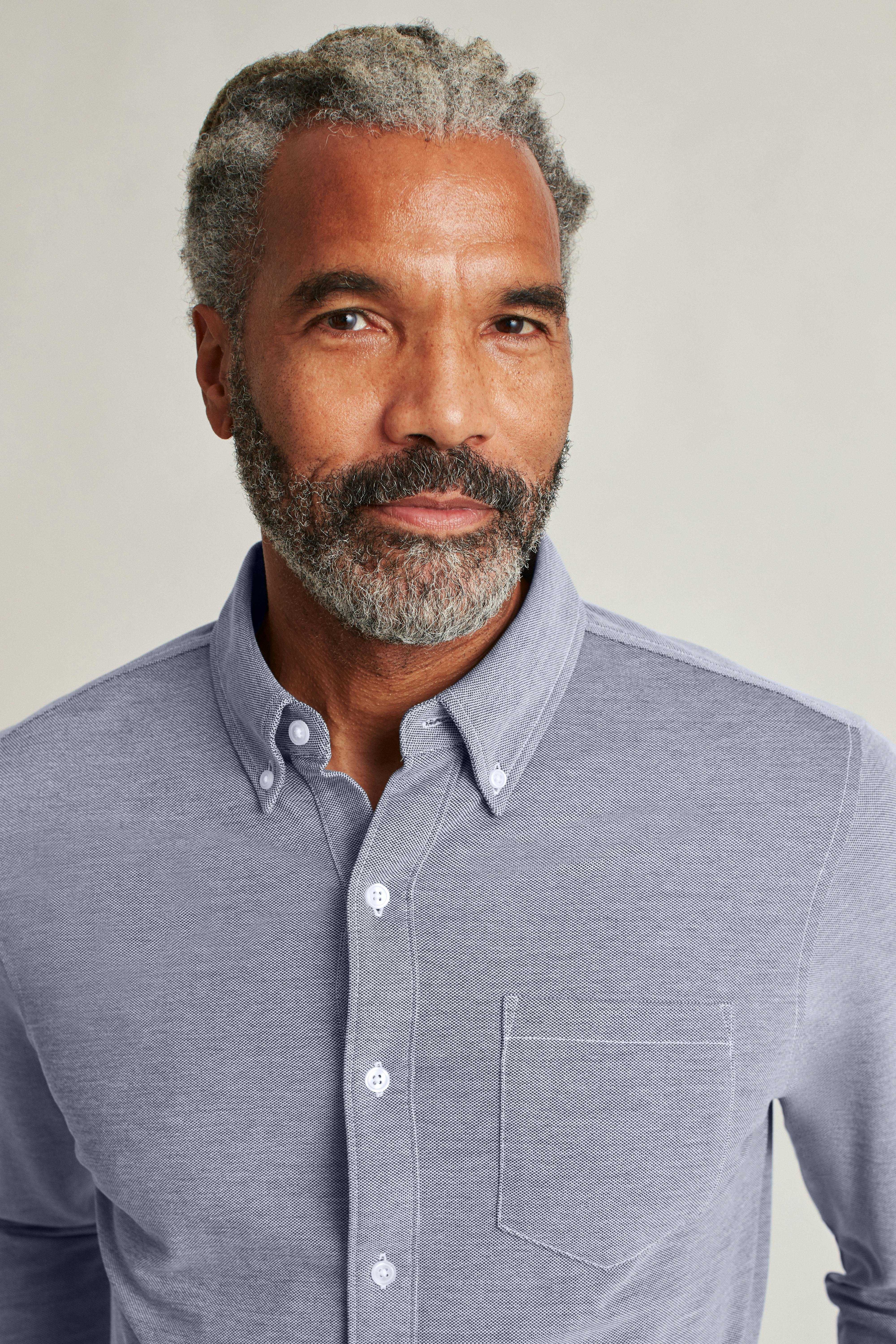 Knit Oxford Shirt