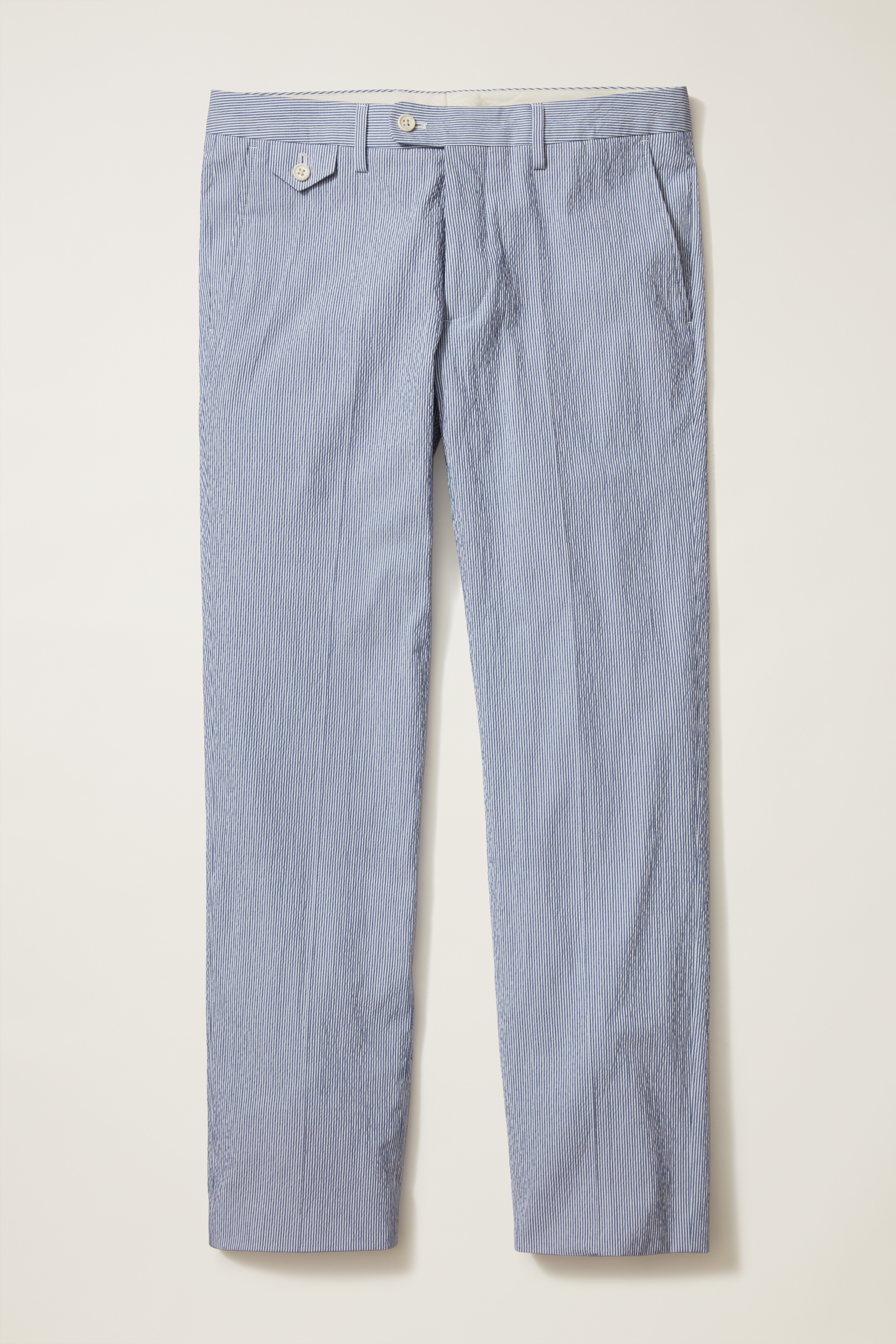 Italian Stretch Seersucker Suit Pants