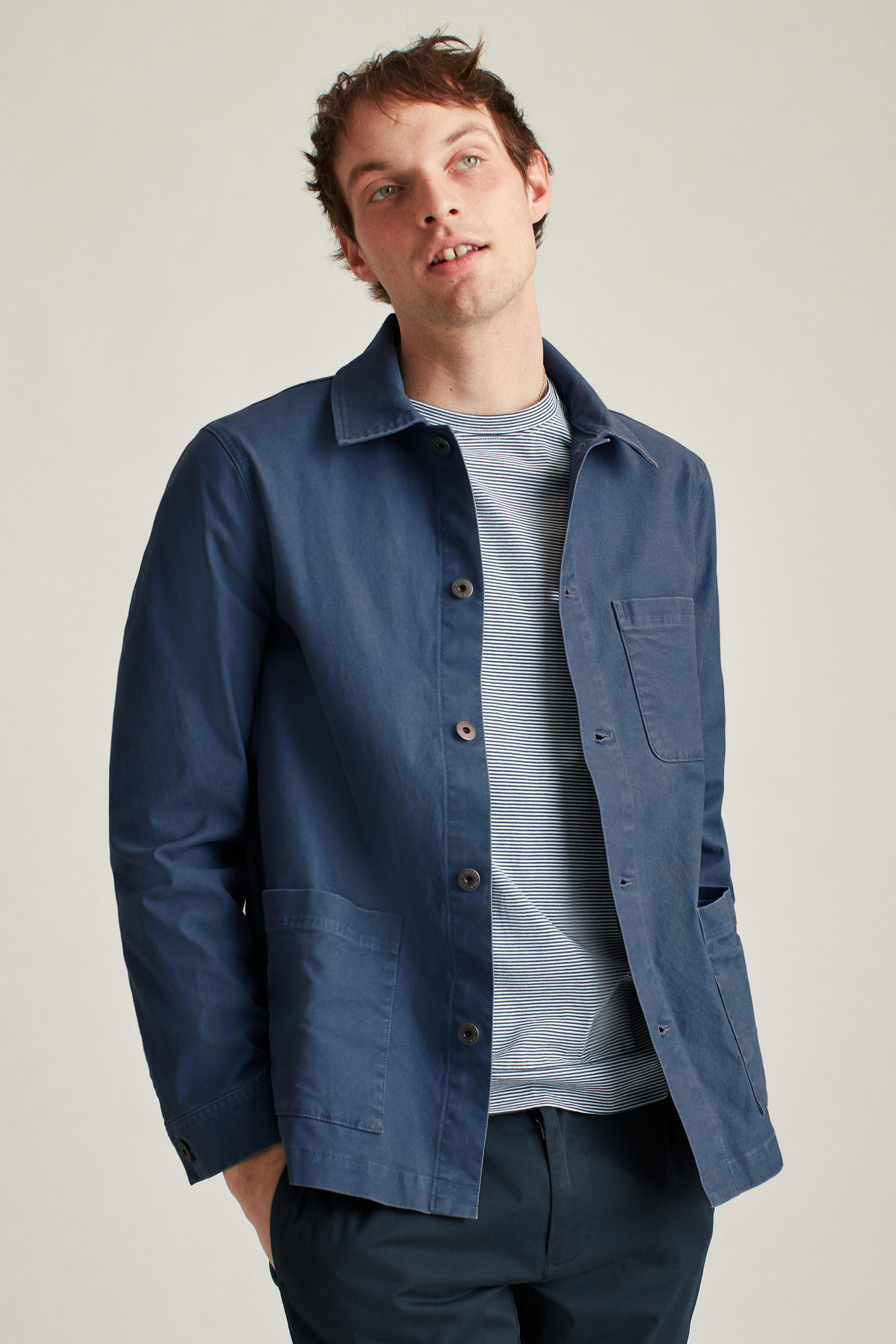 Stretch Cotton Chore Jacket