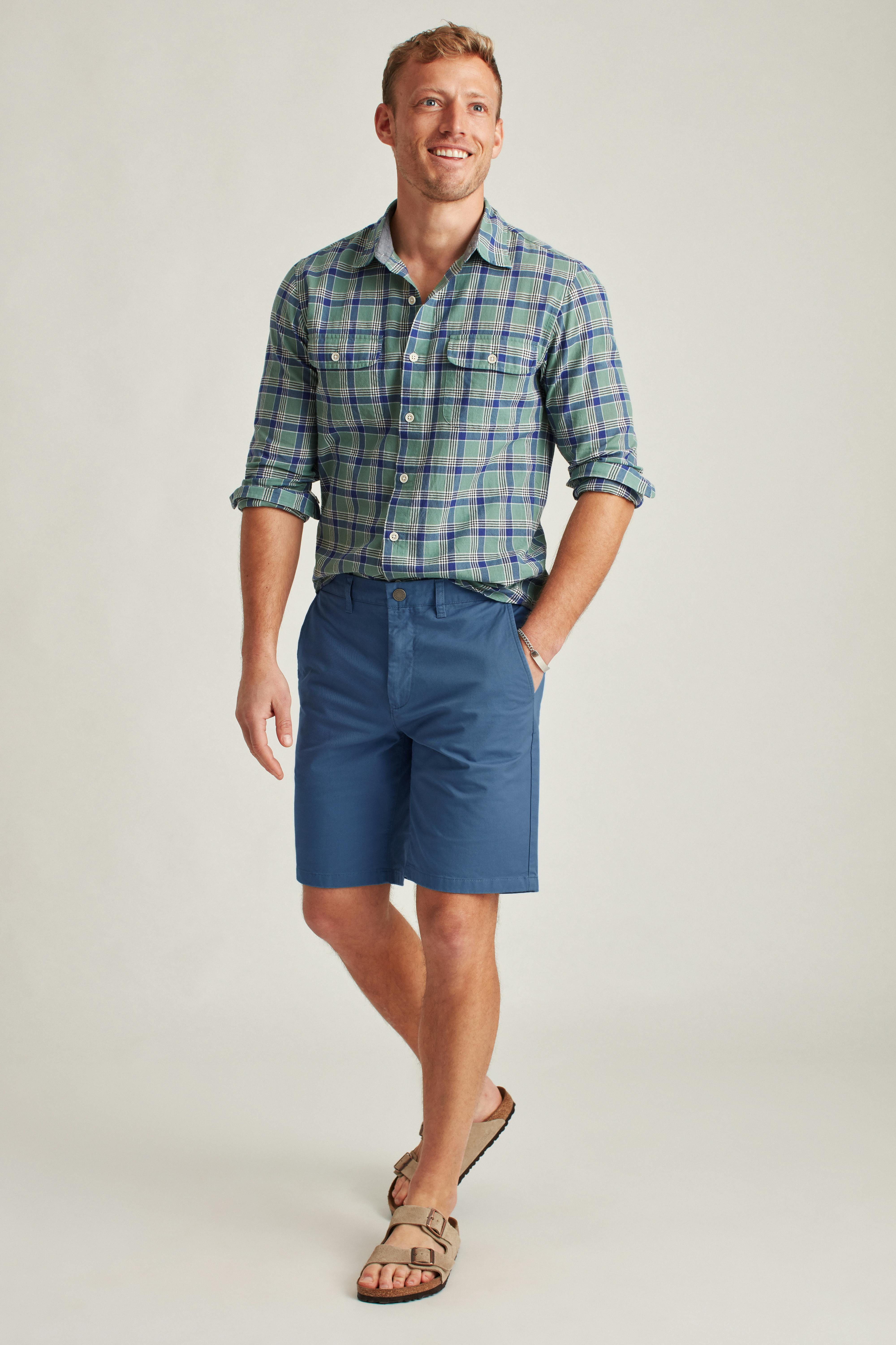 Stretch Washed Chino Shorts