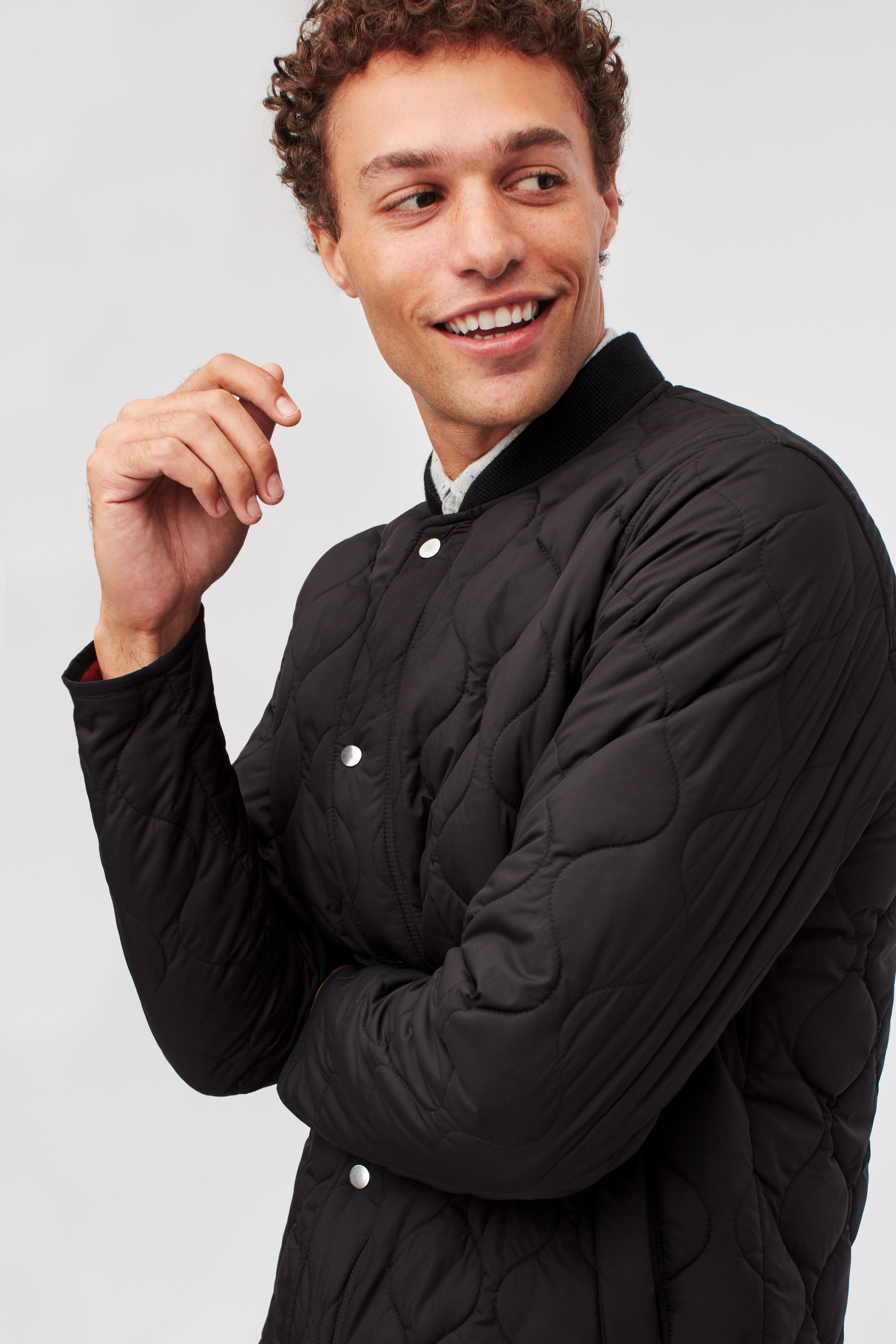 bonobos quilted bomber