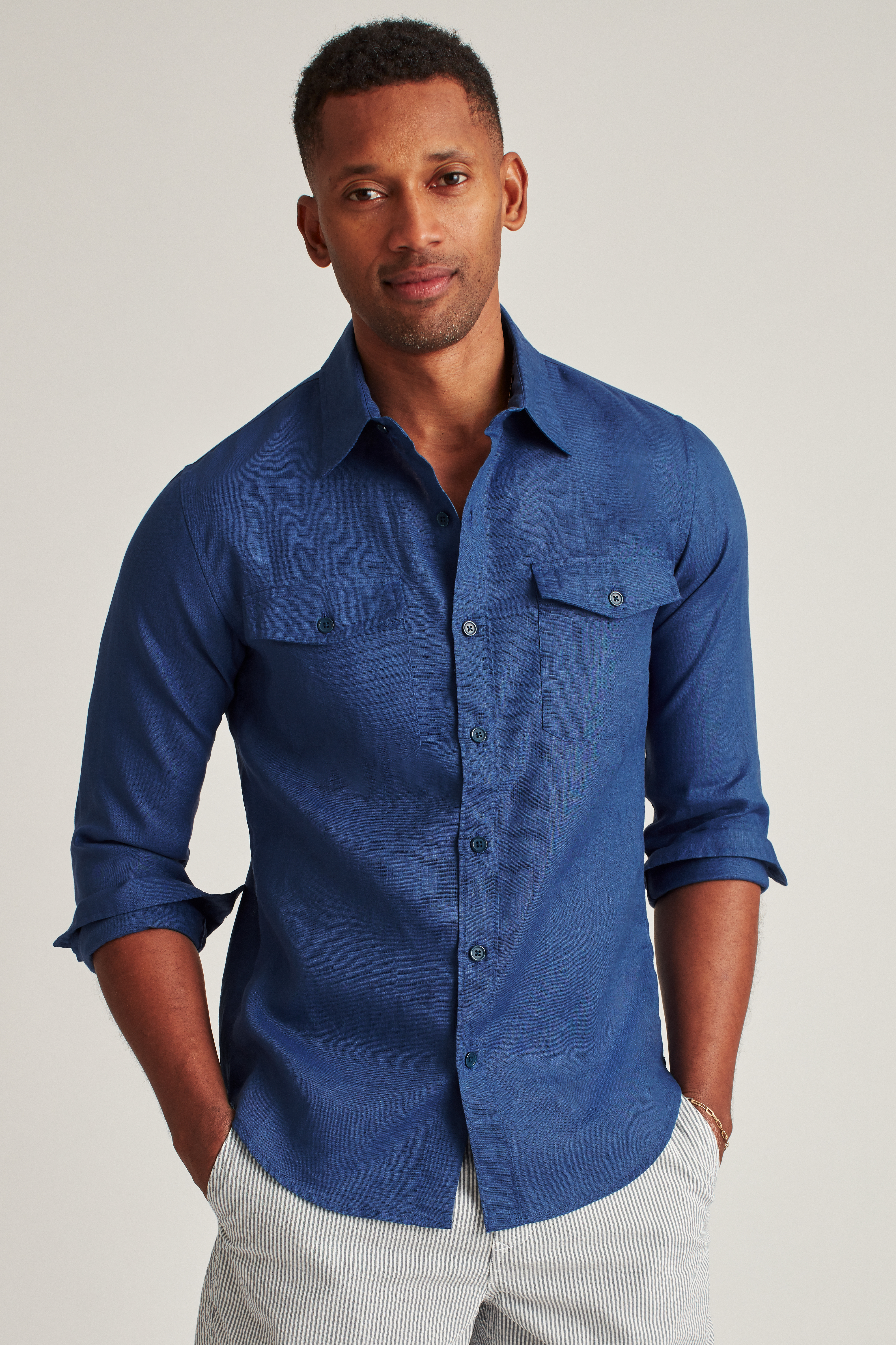 Washed Linen Shirt