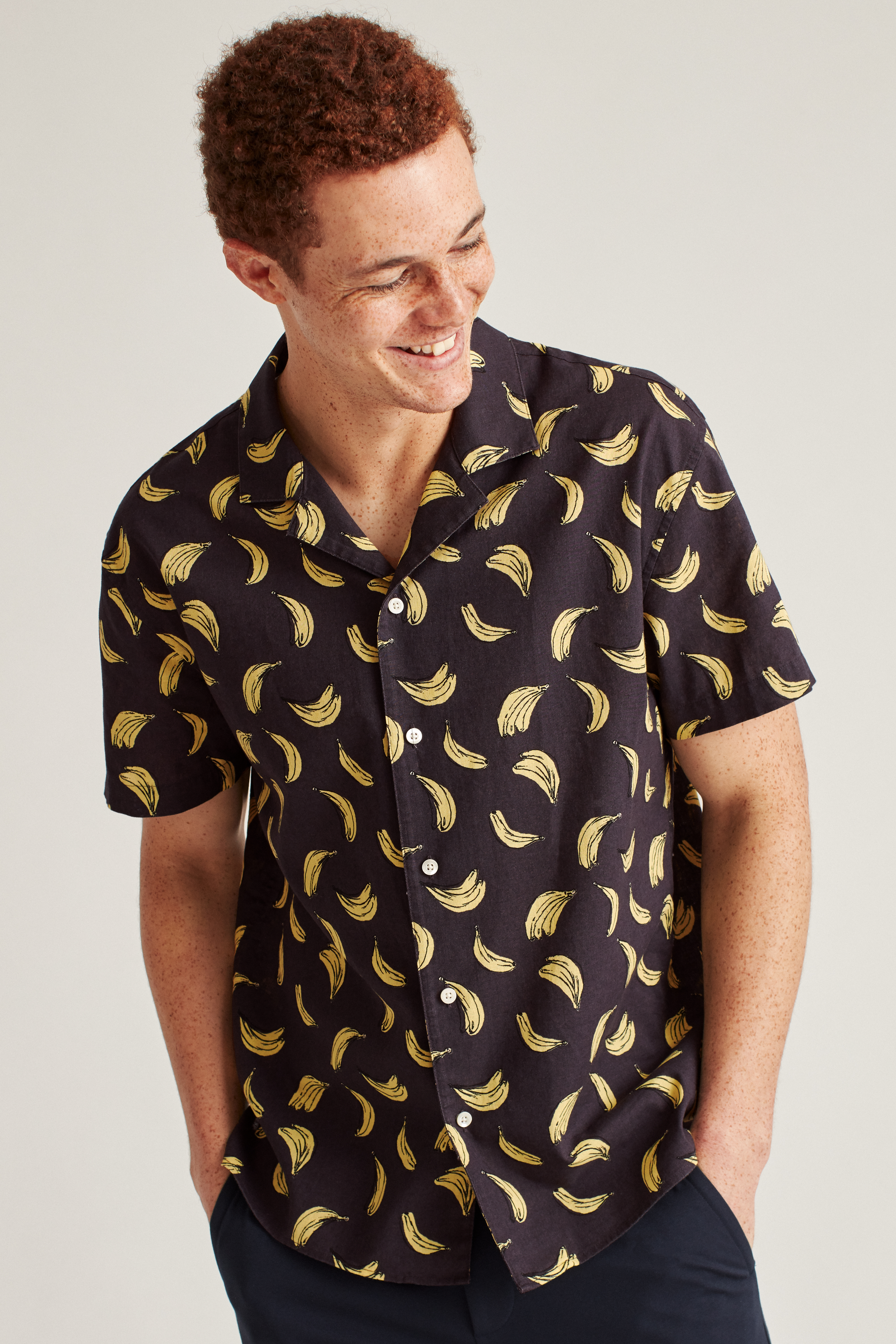 Relaxed Fit Camp Collar Shirt Bonobos