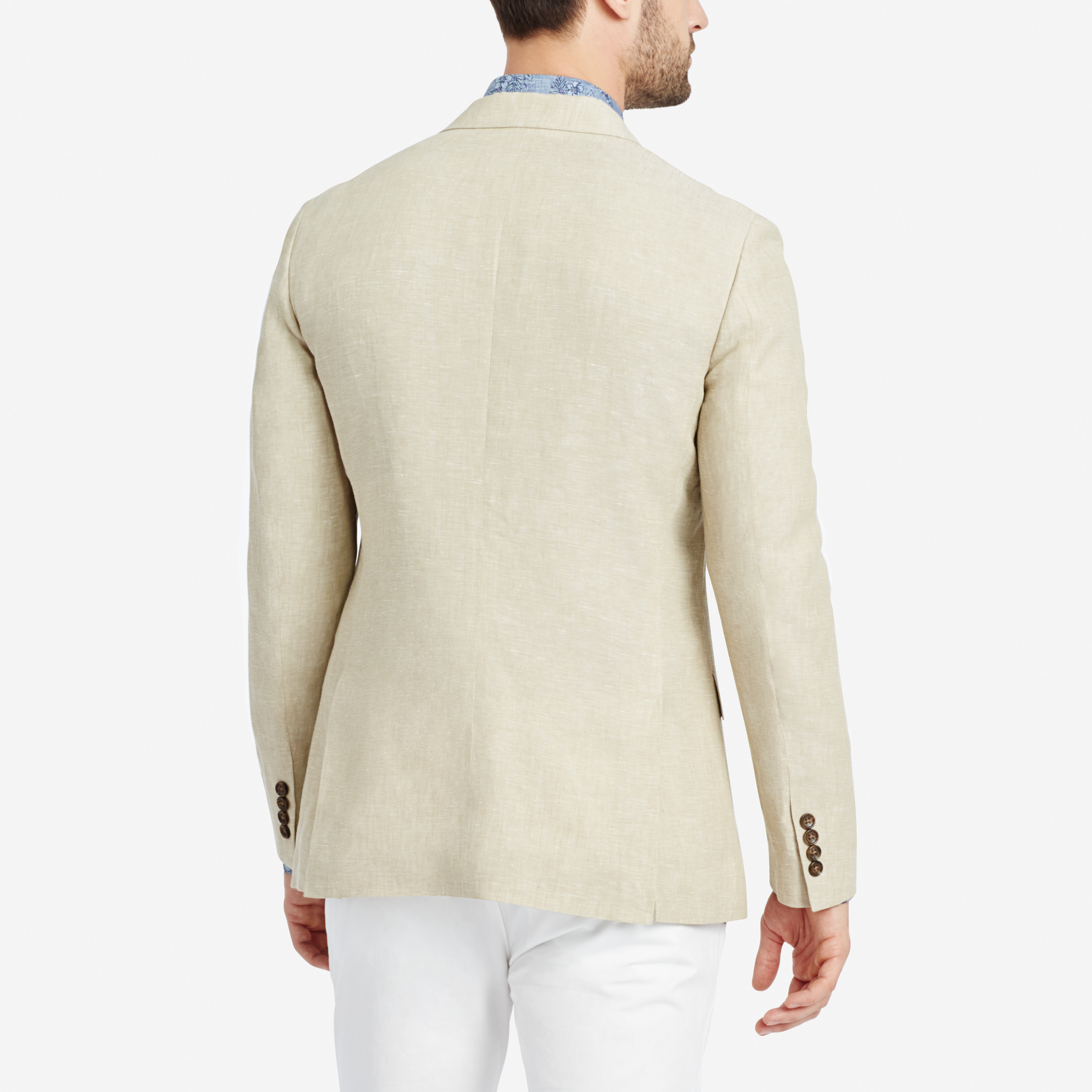 The Unconstructed Linen Blazer | Khaki | Bonobos