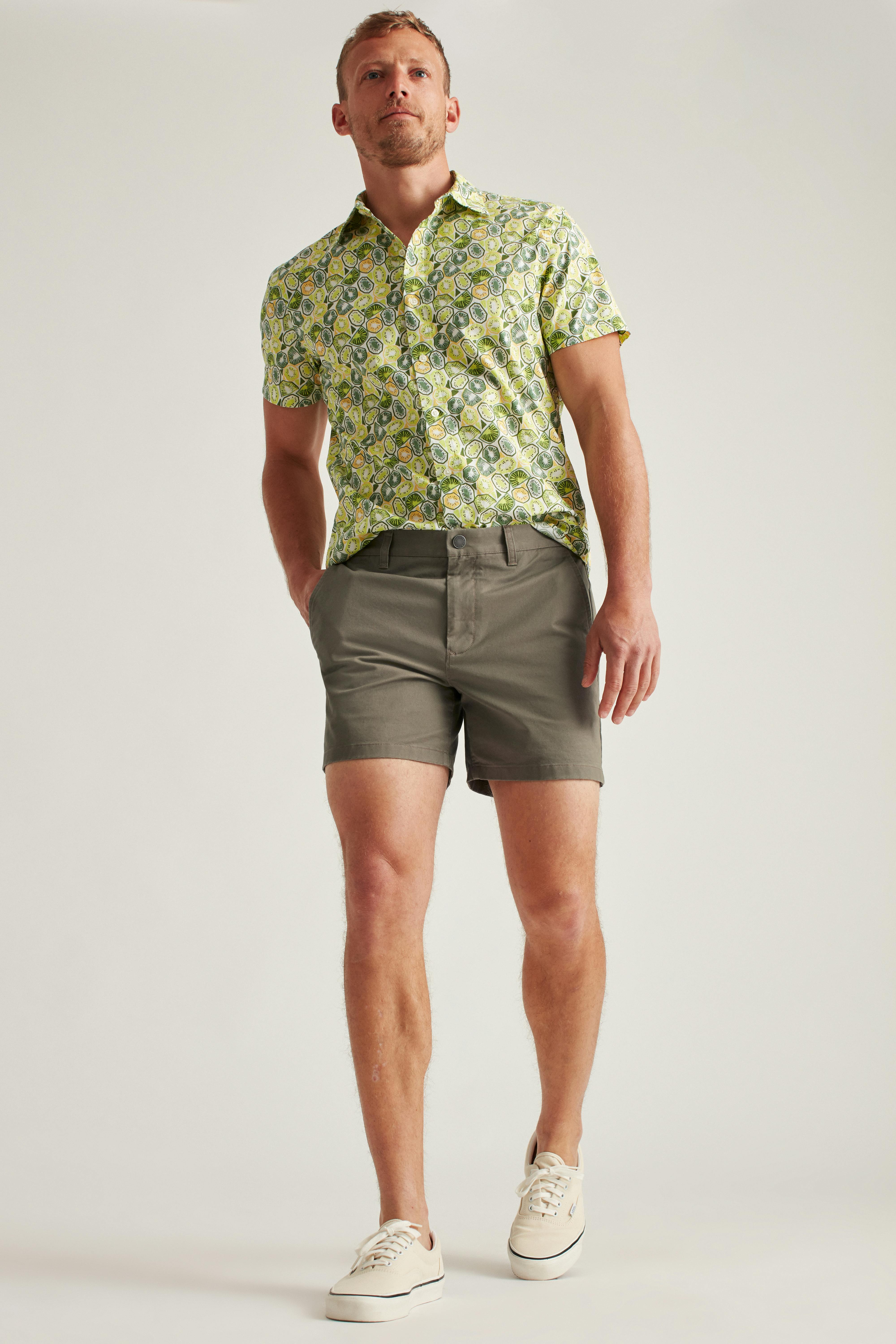 Stretch Washed Chino Shorts