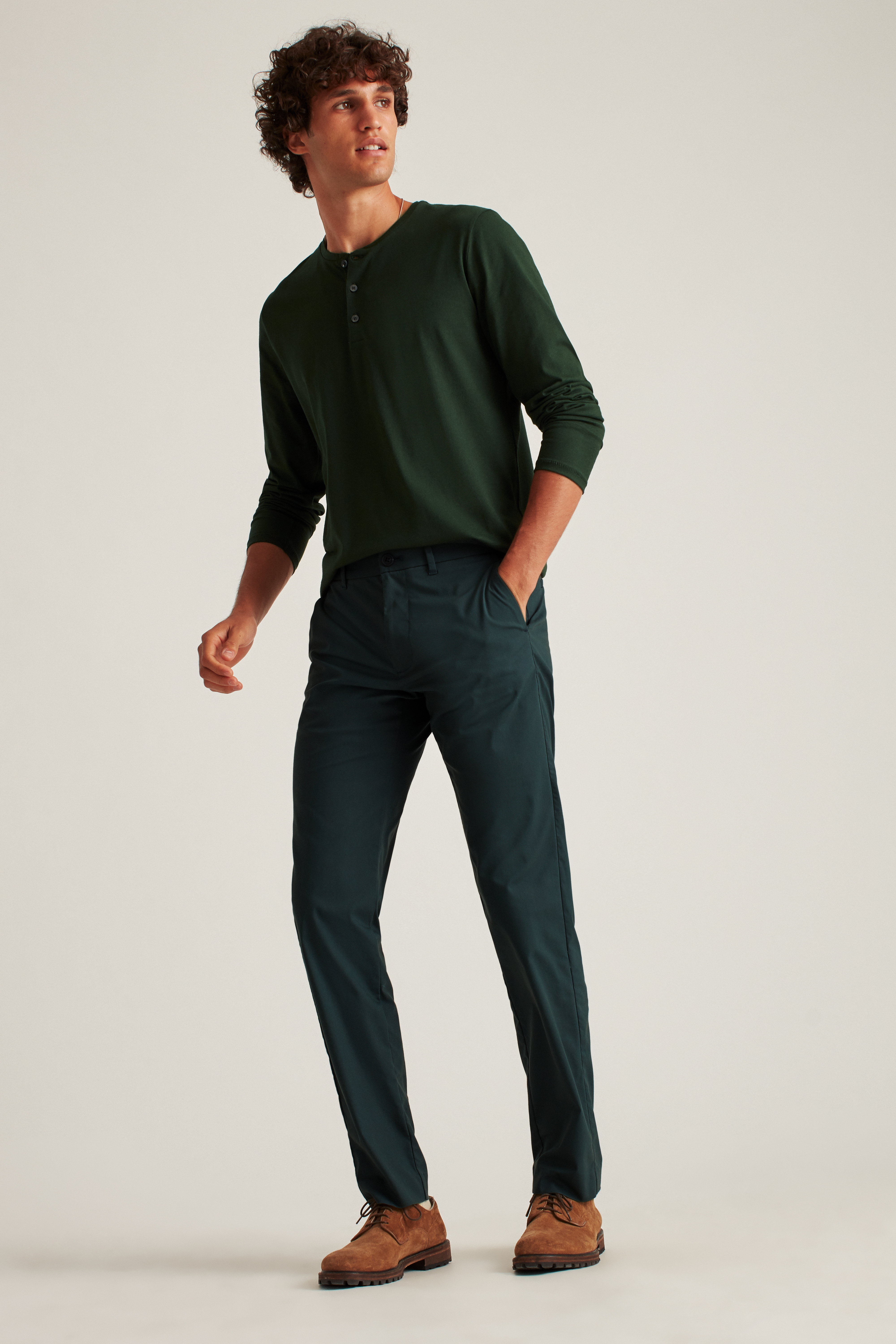 Tech Chino Pants - Wick Sweat, Repel Liquids