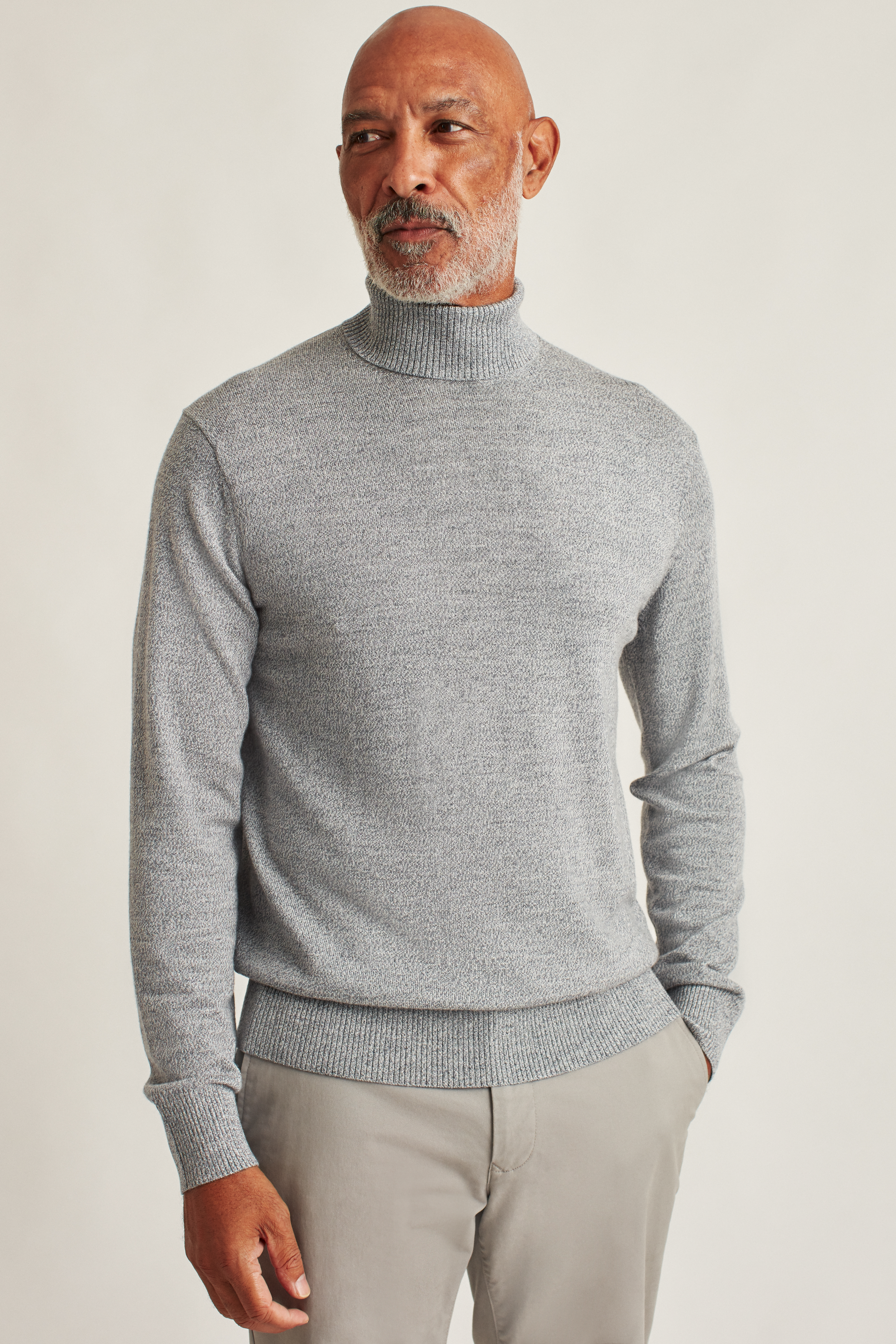 Washable Merino Turtleneck