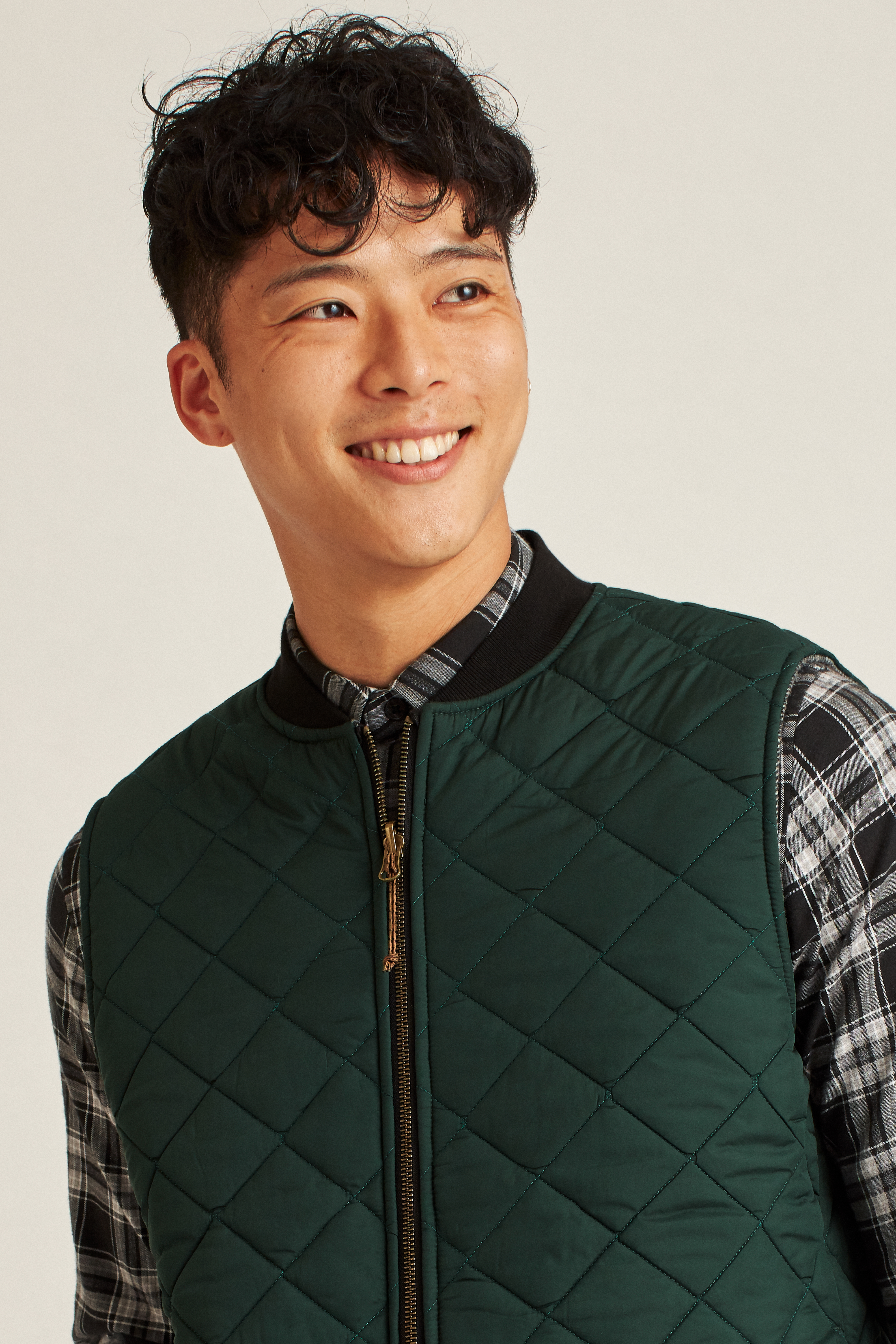 The Quilted Reversible Vest