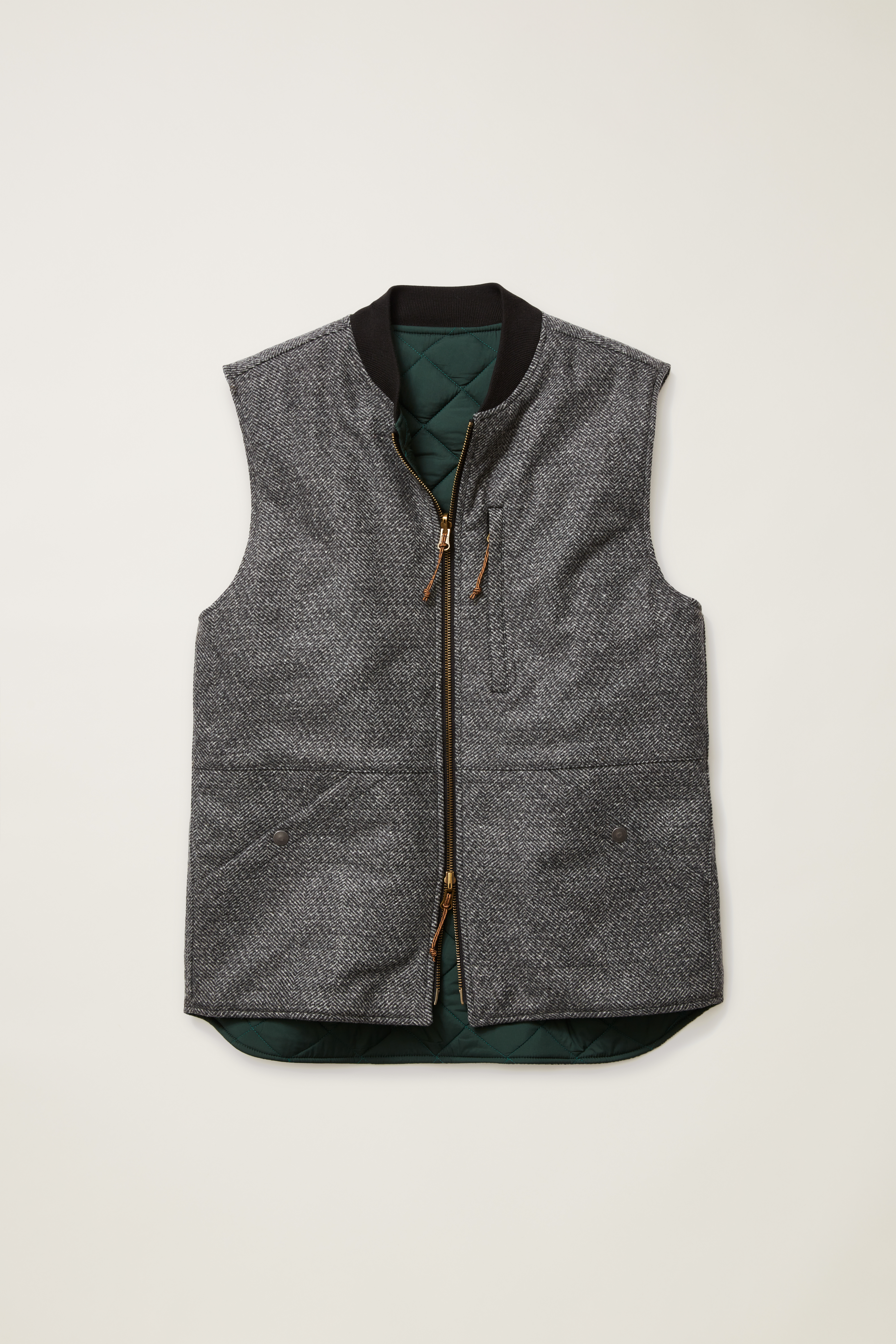 The Quilted Reversible Vest