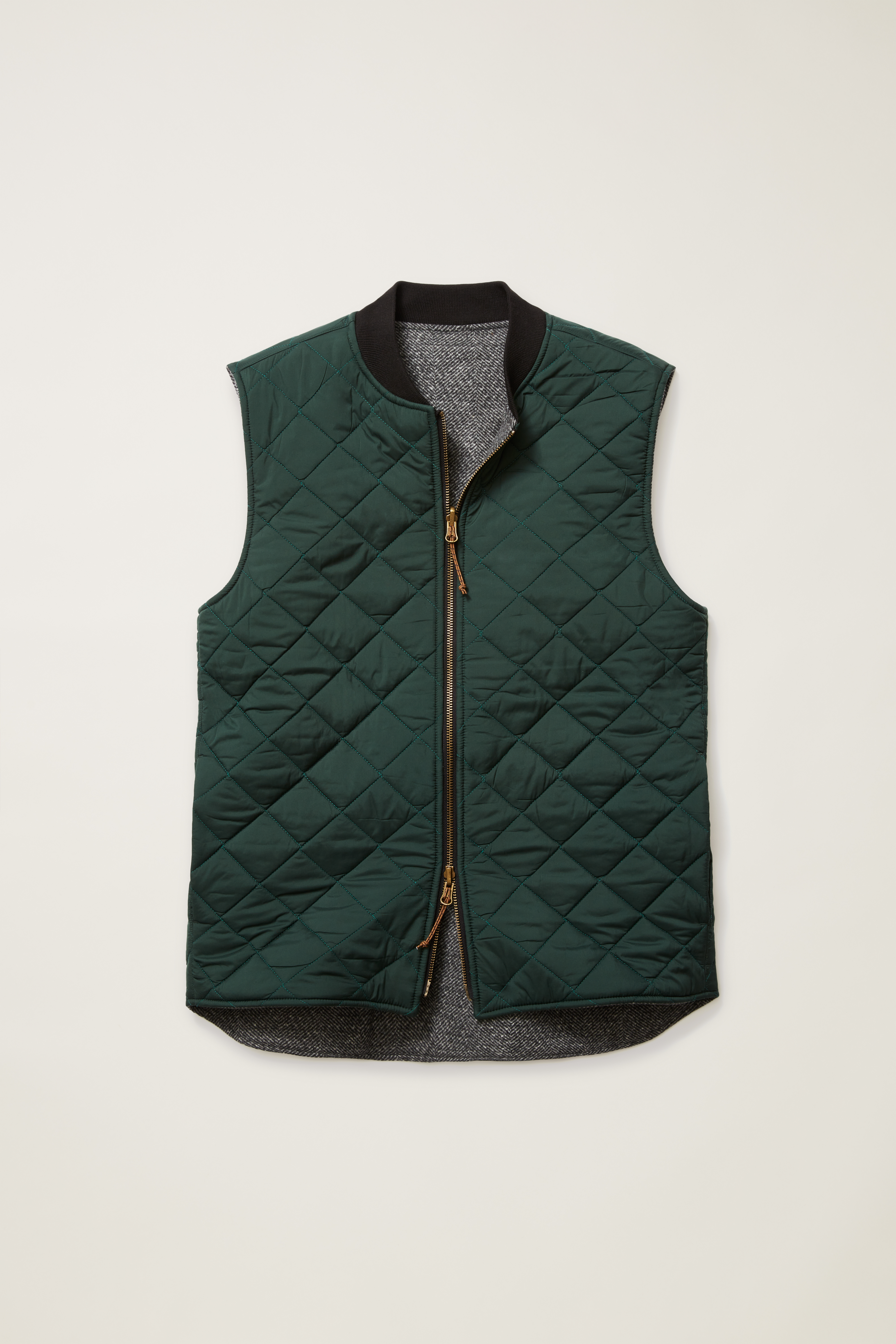 The Quilted Reversible Vest