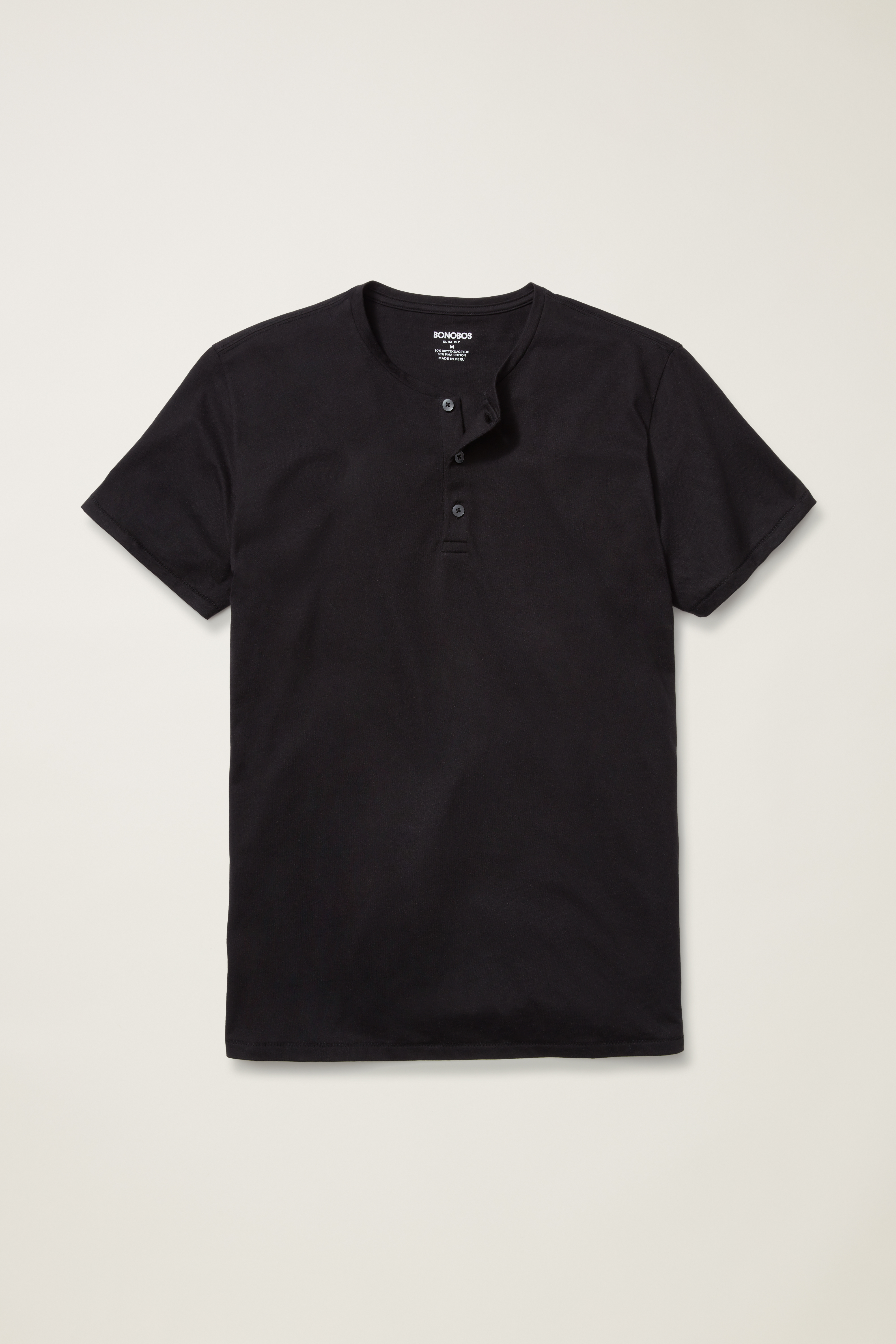 Jetsetter Performance Short Sleeve Henley | Bonobos
