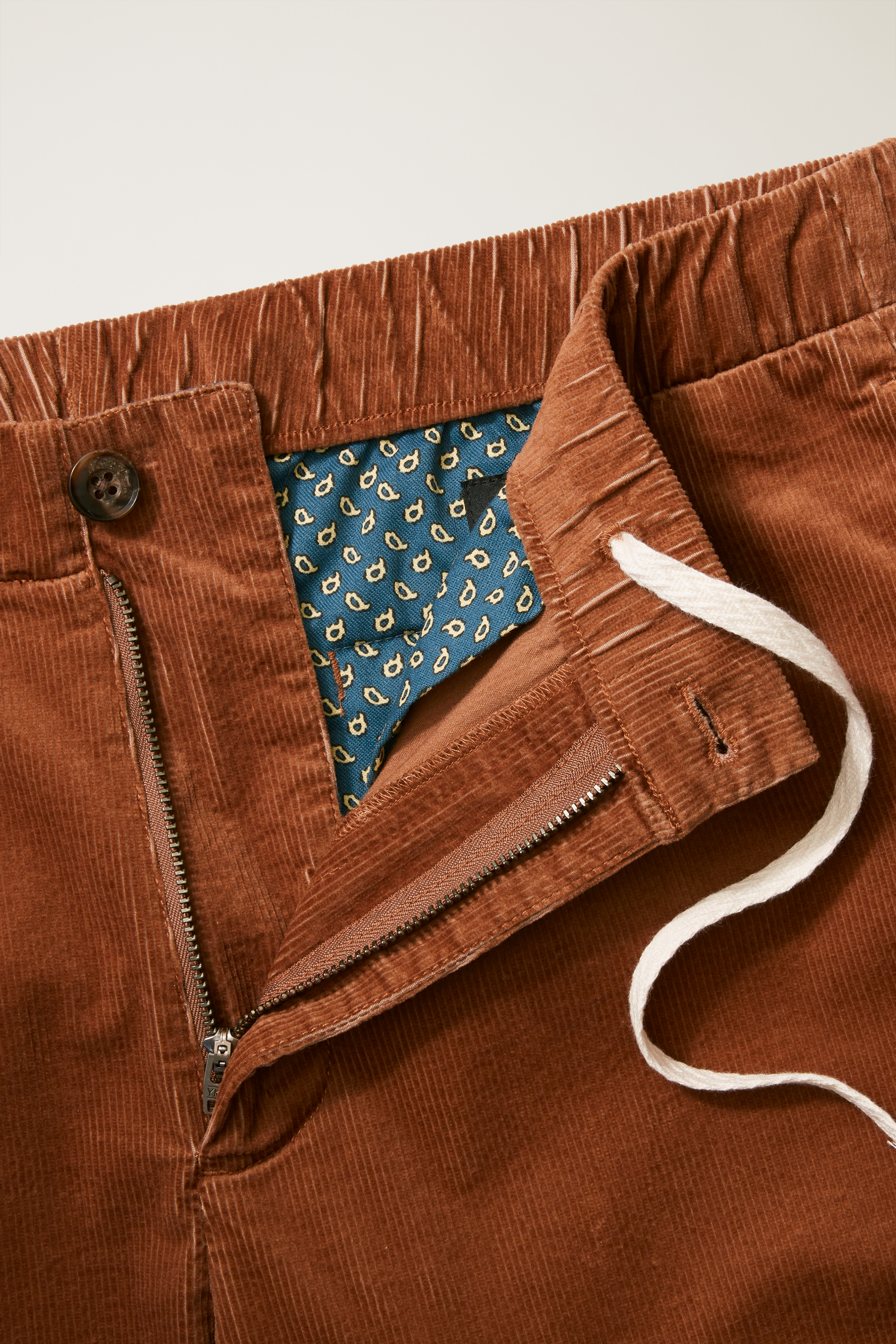 Corduroy Drawstring Pants