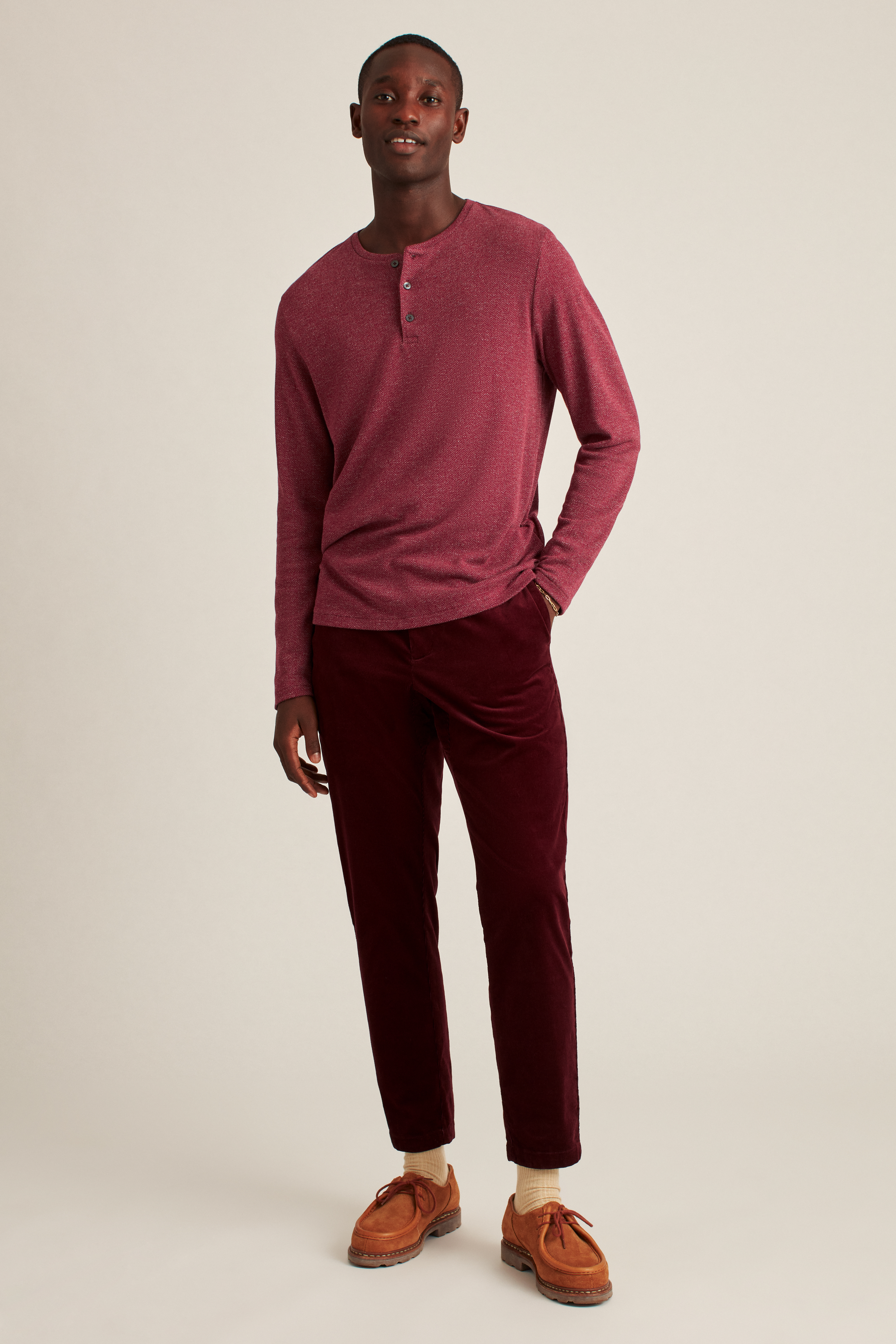 Luxe Long Sleeve Henley | Bonobos | Bonobos