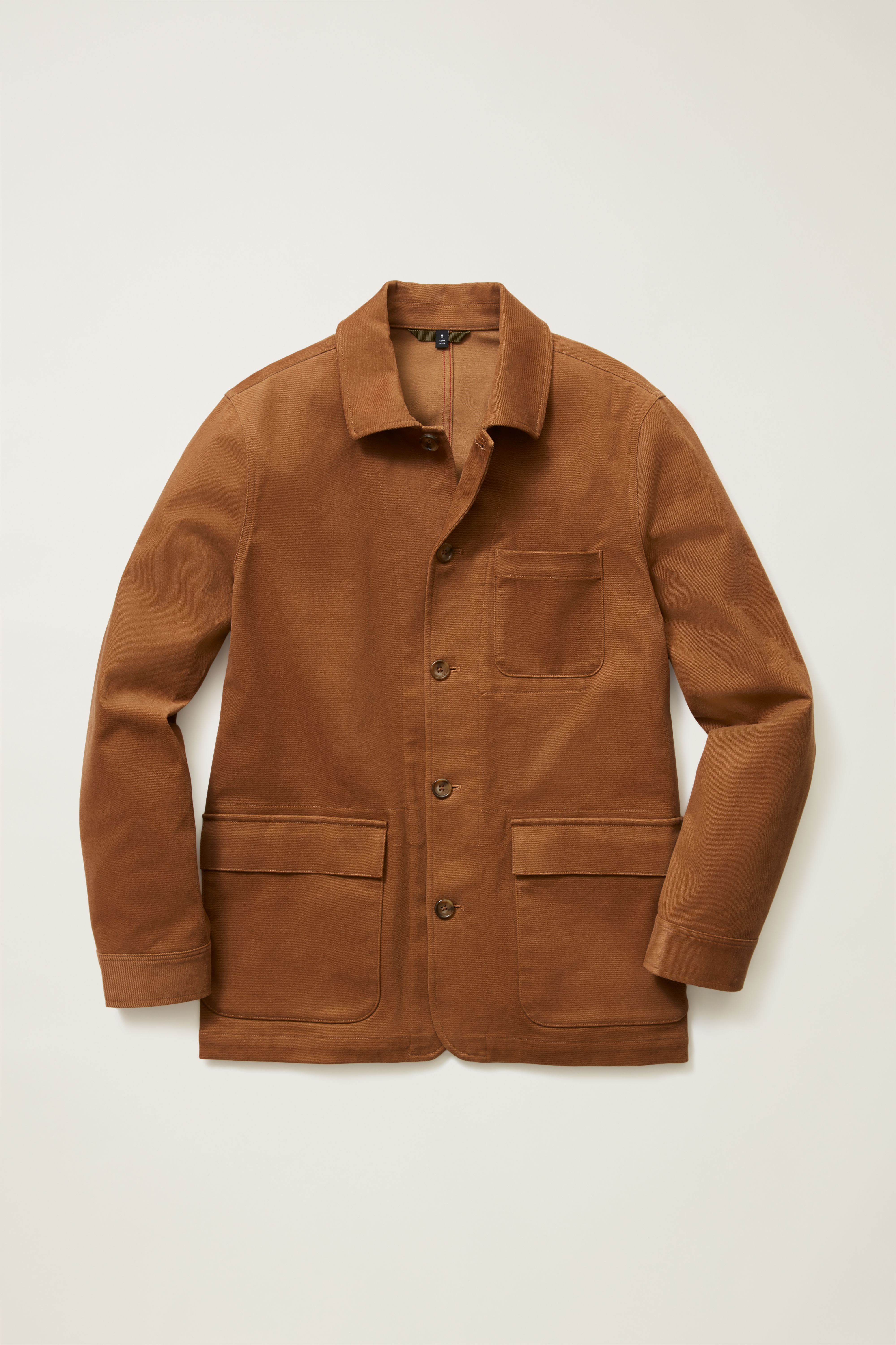 Sueded Italian Cotton Chore Suit Jacket