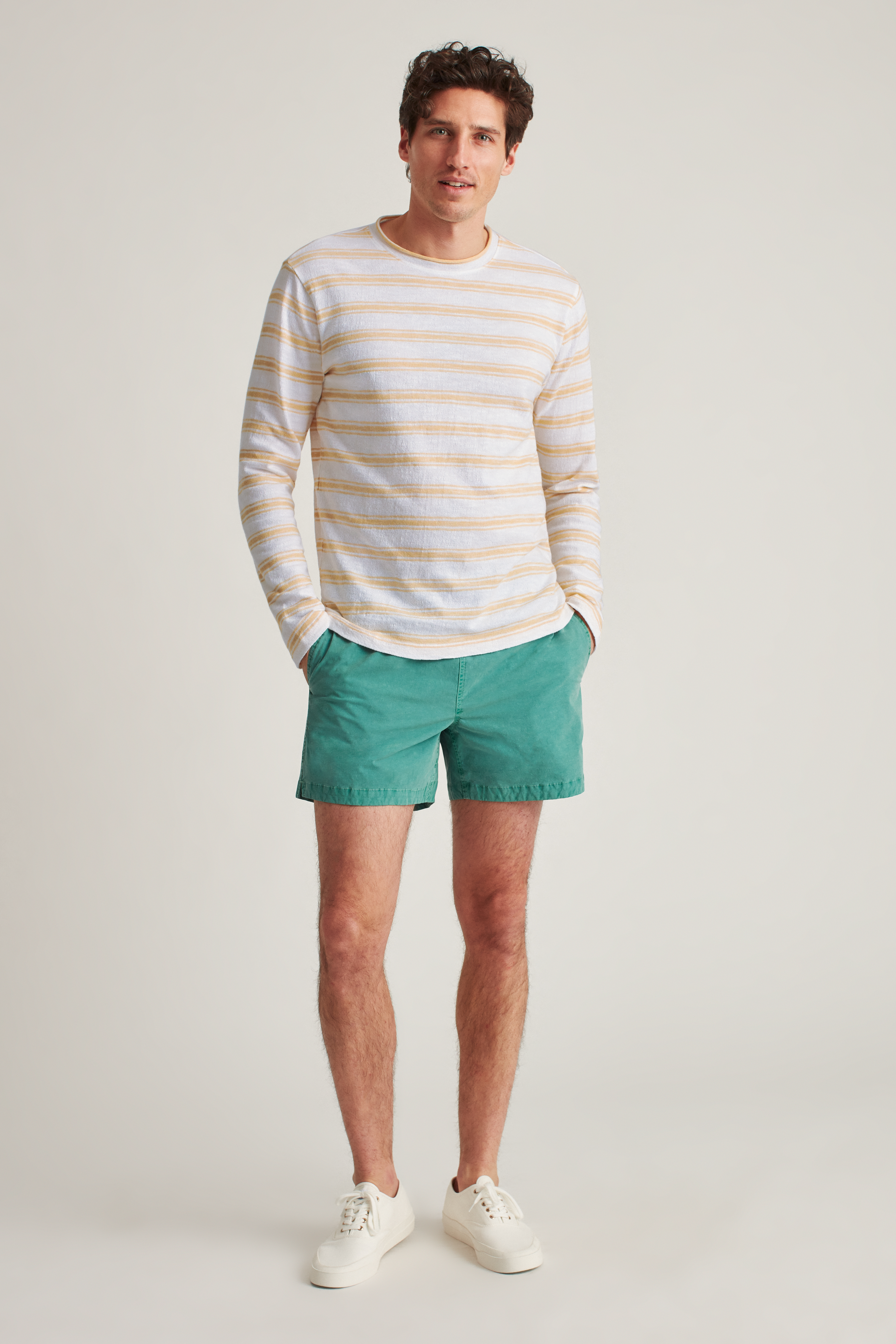 Lightweight French Terry Crew-Neck Sweater | Bonobos