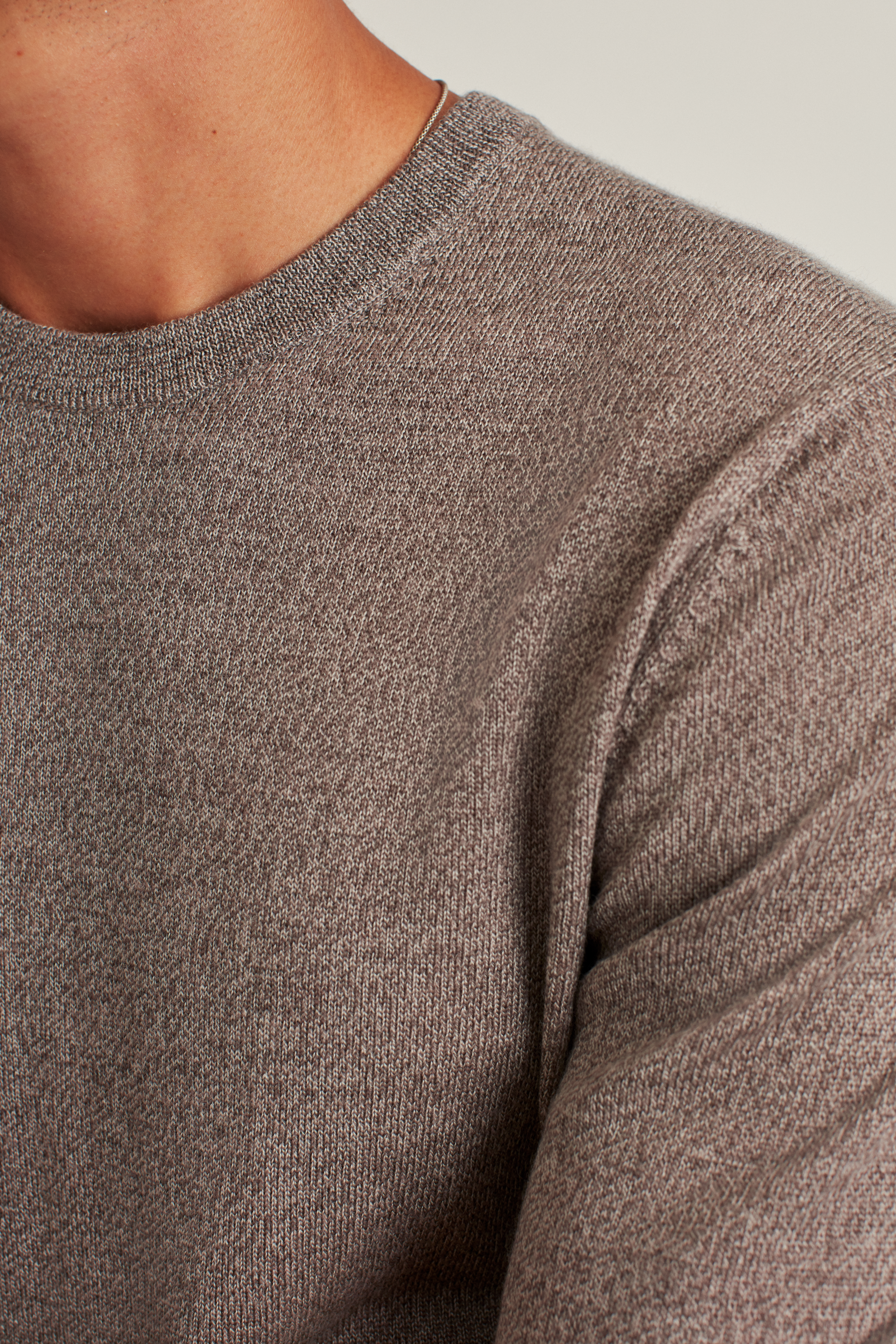 Washable Merino Wool Crew Neck Sweater