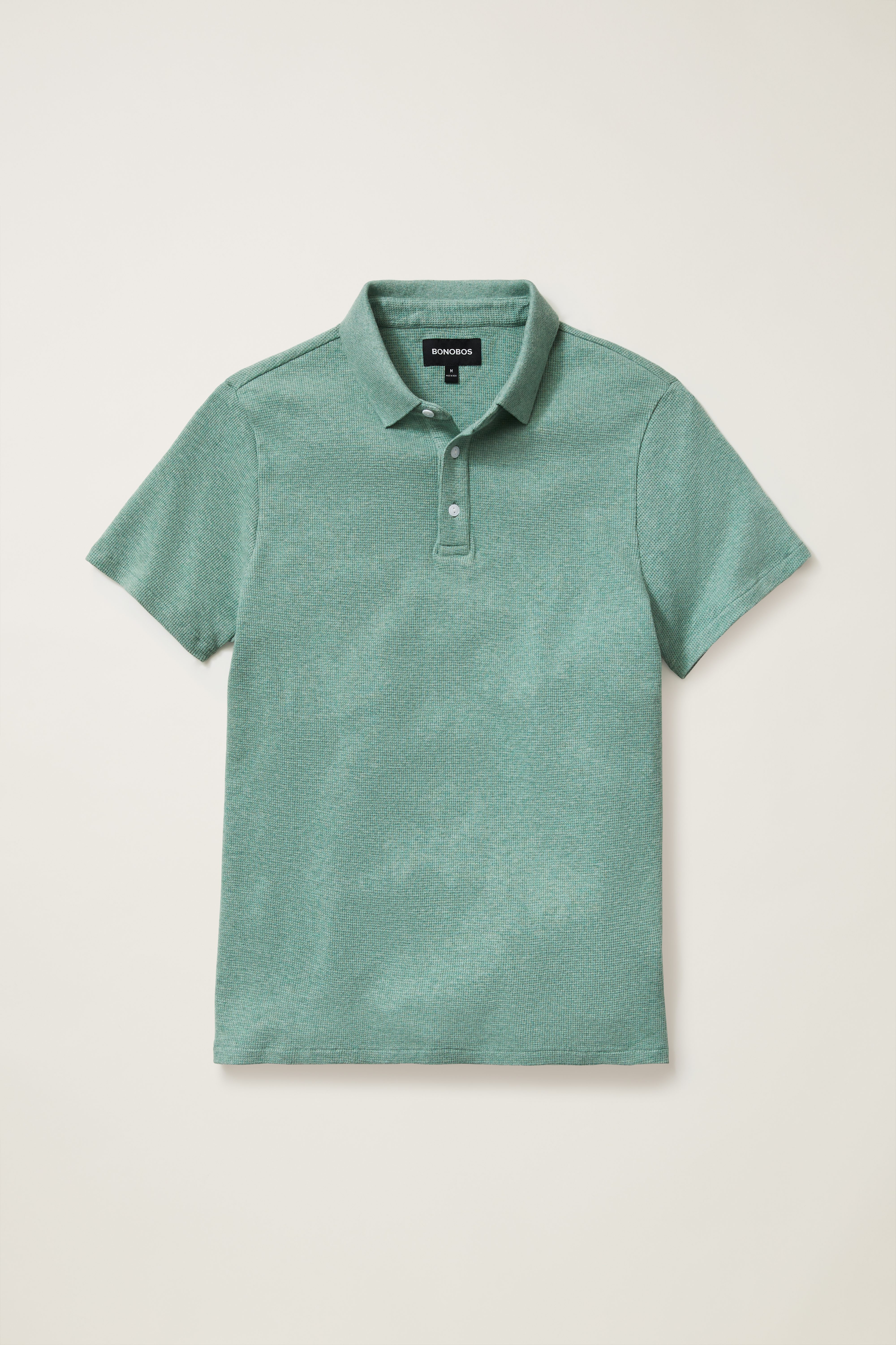 Lightweight Waffle Polo