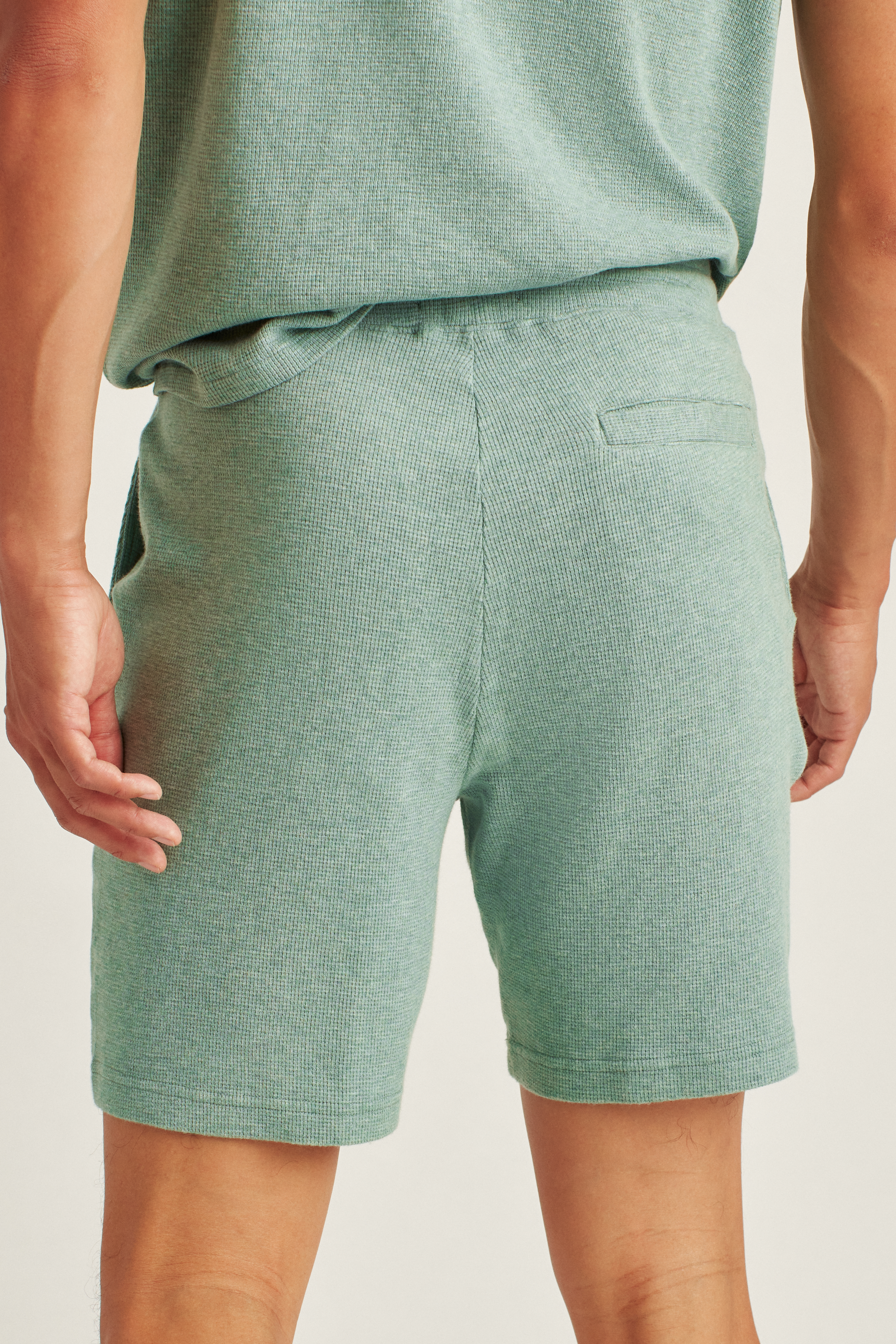 Lightweight Waffle Shorts